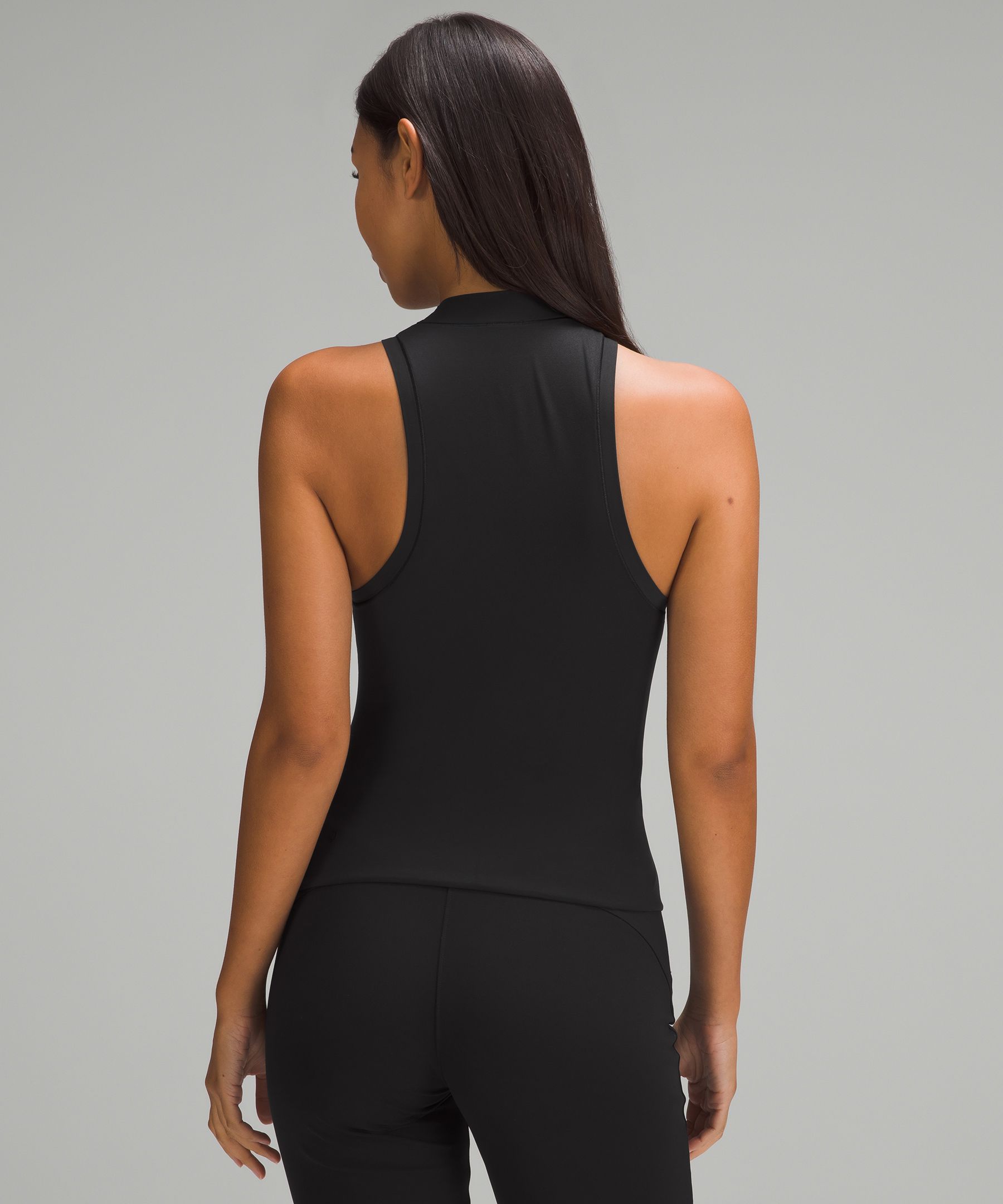 Nulu mockneck sleeveless bodysuit and soft jersey jogger : r/lululemon