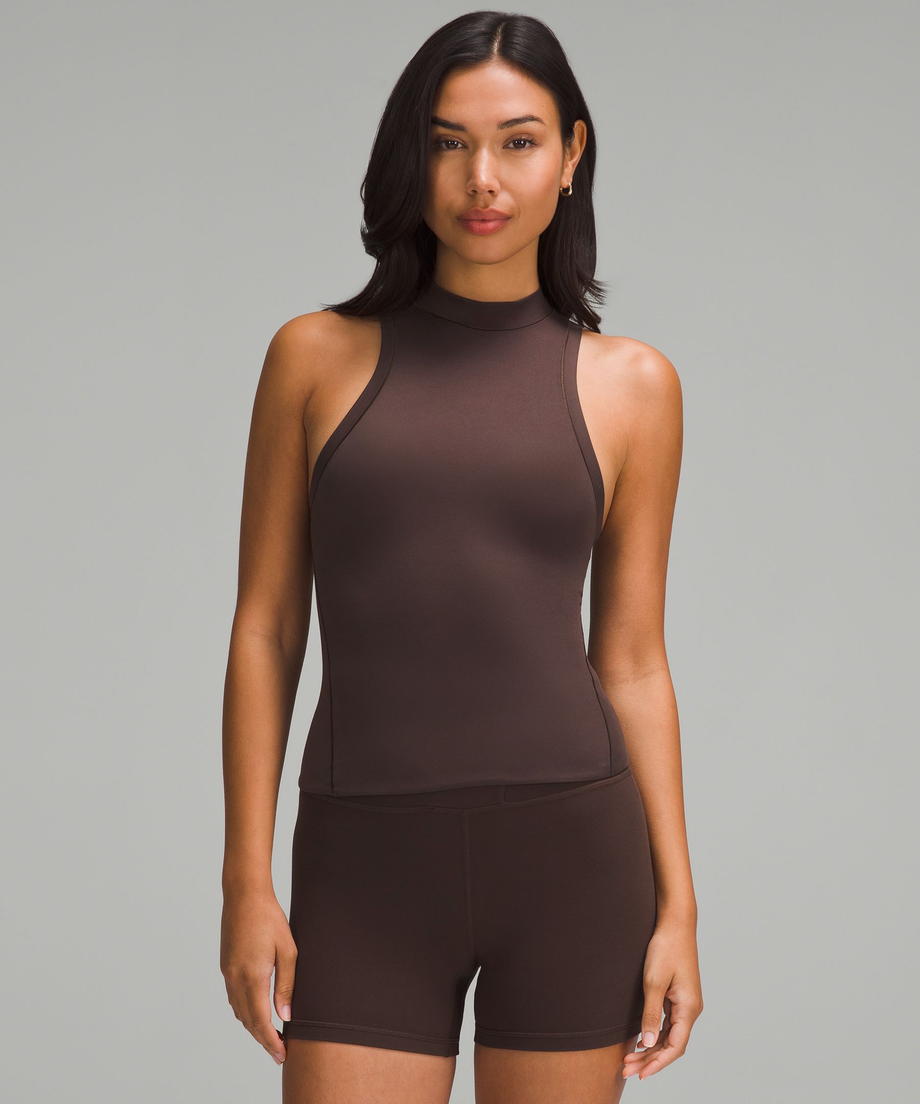 Wundermost Ultra-Soft Nulu Mockneck Tank Top