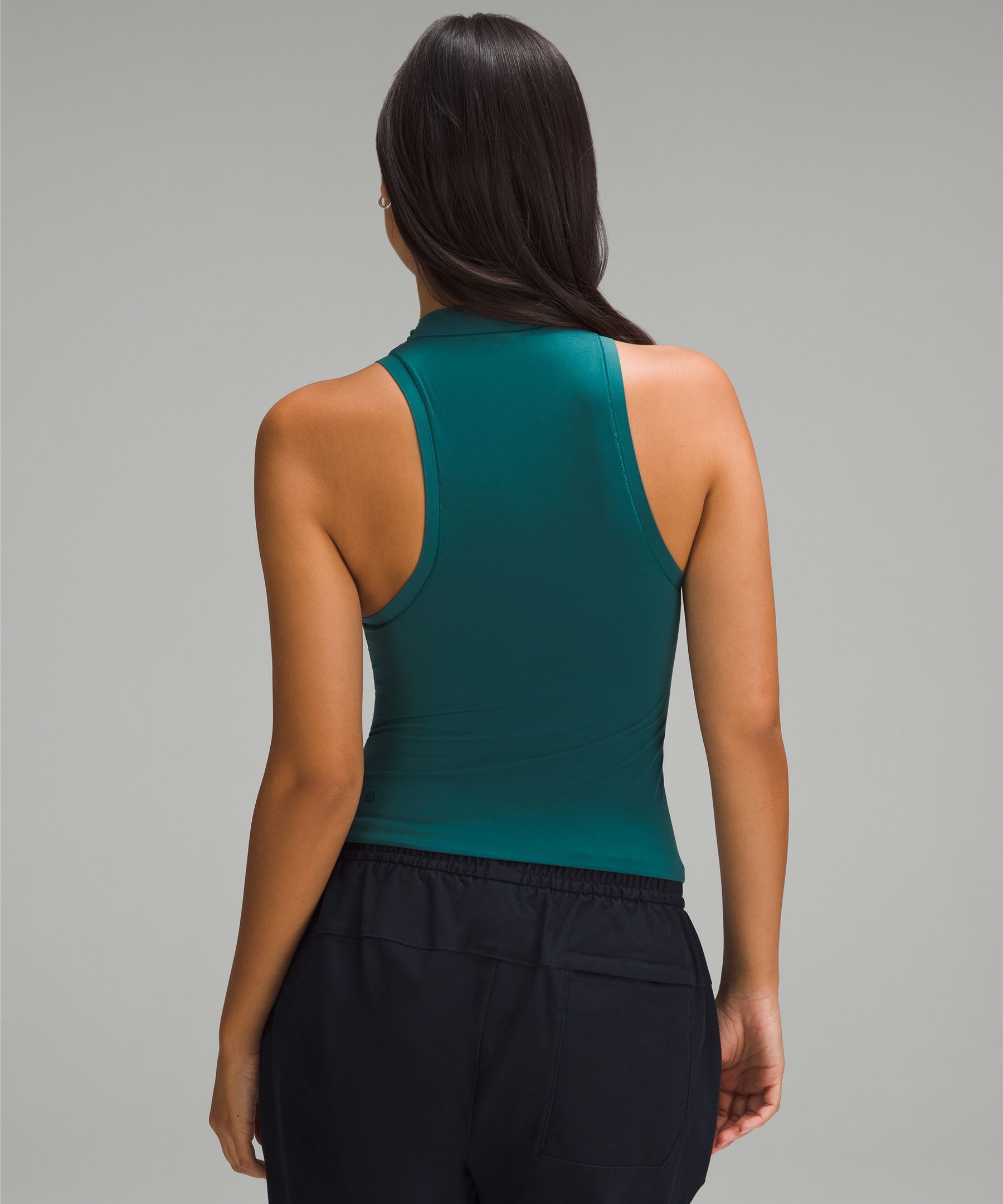 Lululemon athletica Wundermost Ultra-Soft Nulu Mockneck Tank Top, Women's  Sleeveless & Tops