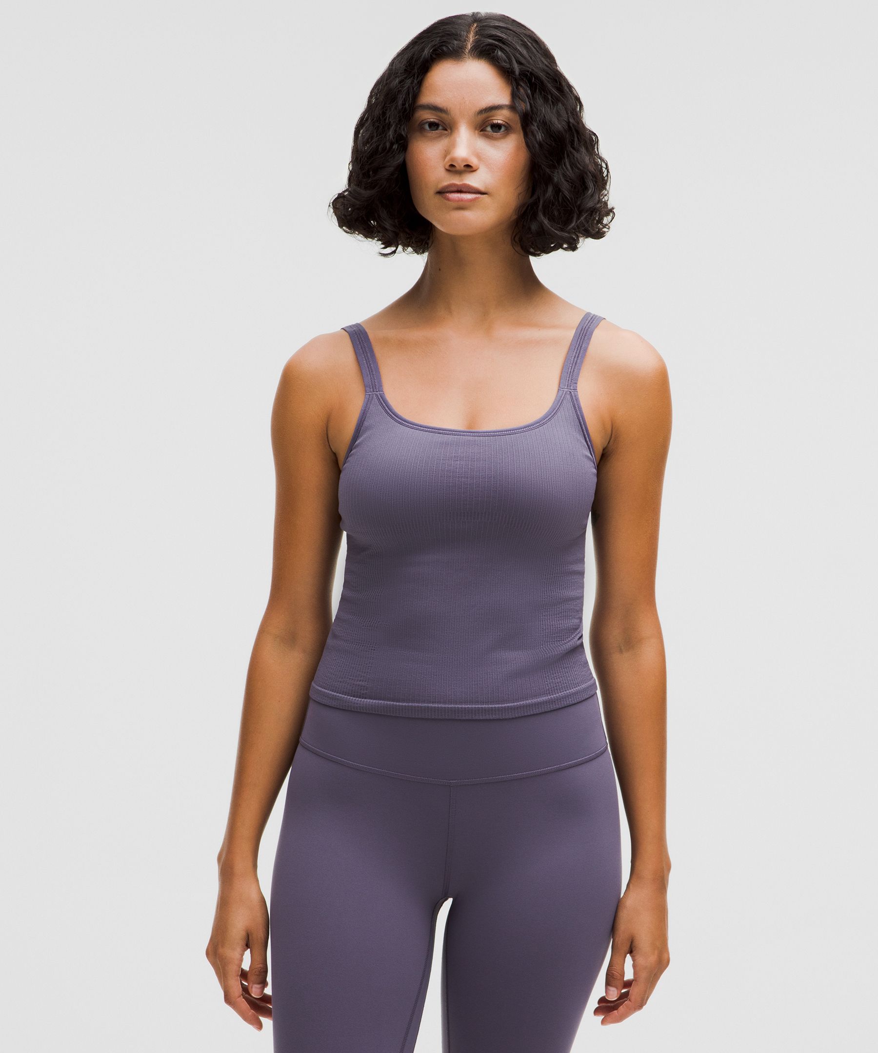 Ebb To Street Scoop-Neck Cropped Tank Top Light Support, B/C Cup