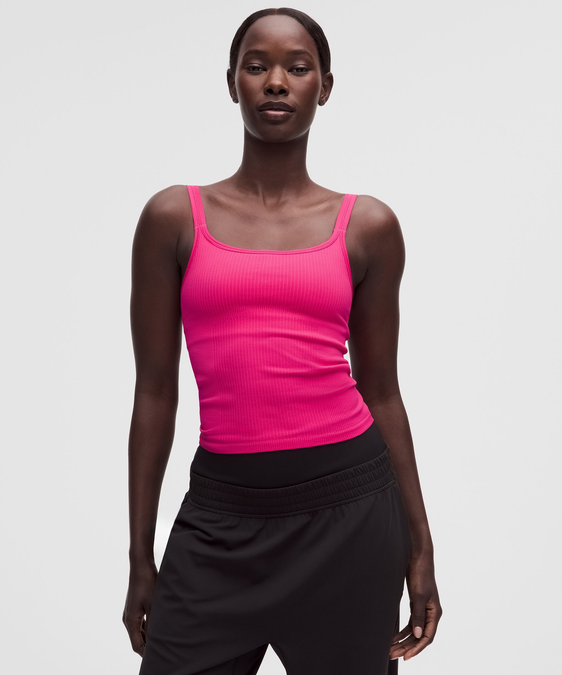 Ebb to Street Scoop-Neck Cropped Tank Top