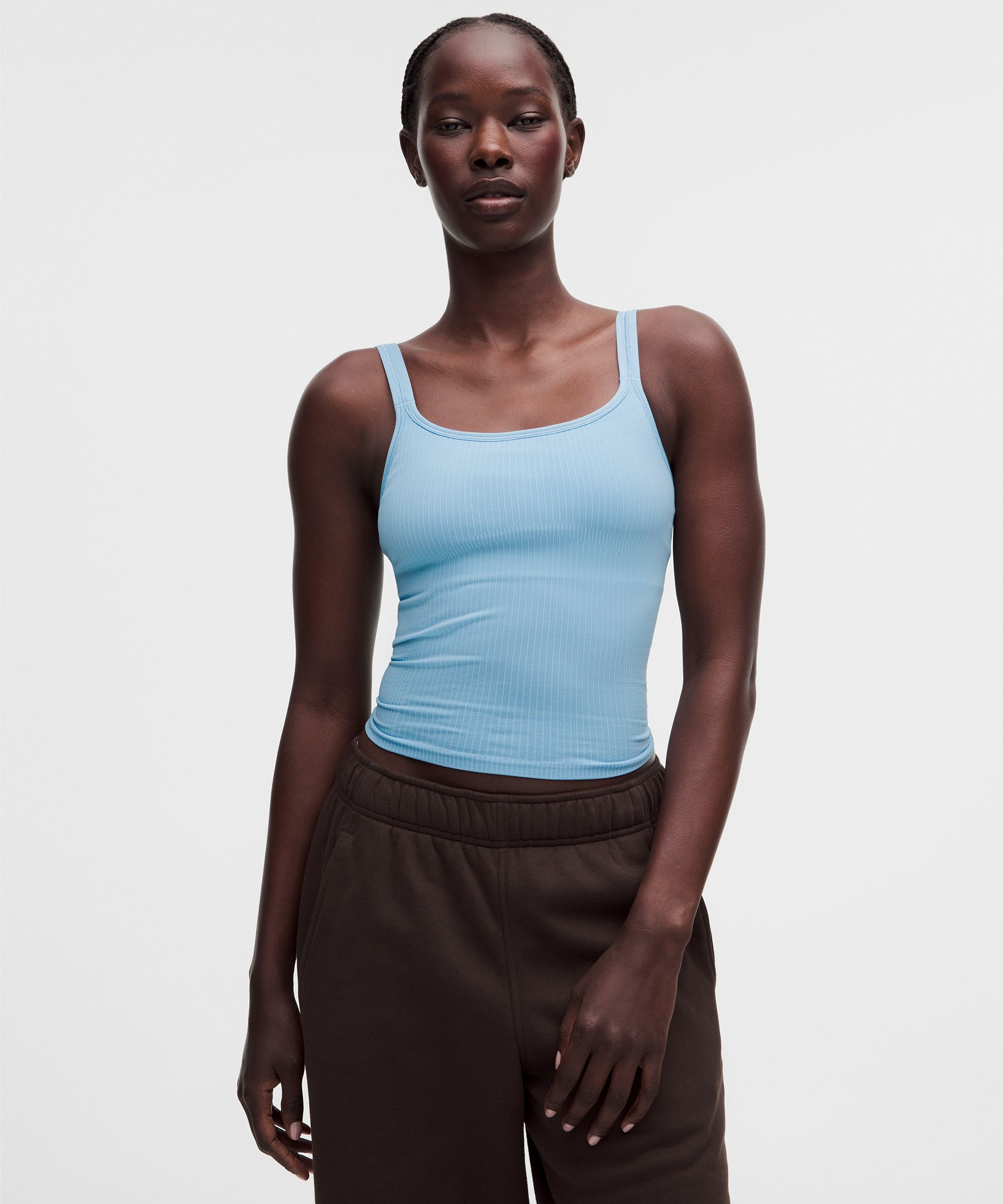 Ebb to Street Scoop-Neck Cropped Tank Top