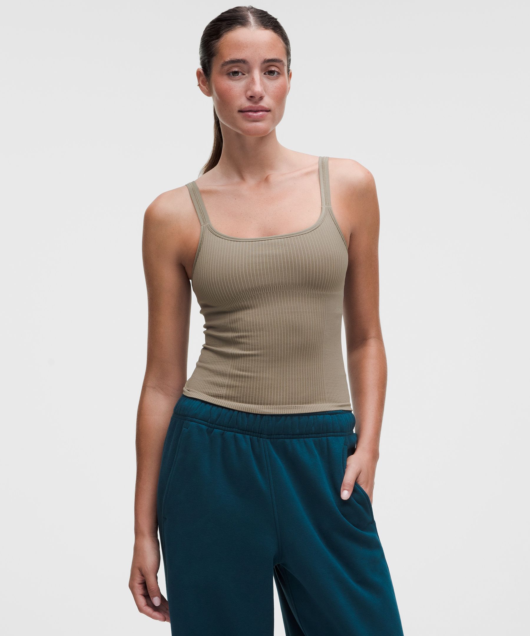 Ebb to Street Scoop-Neck Cropped Tank Top