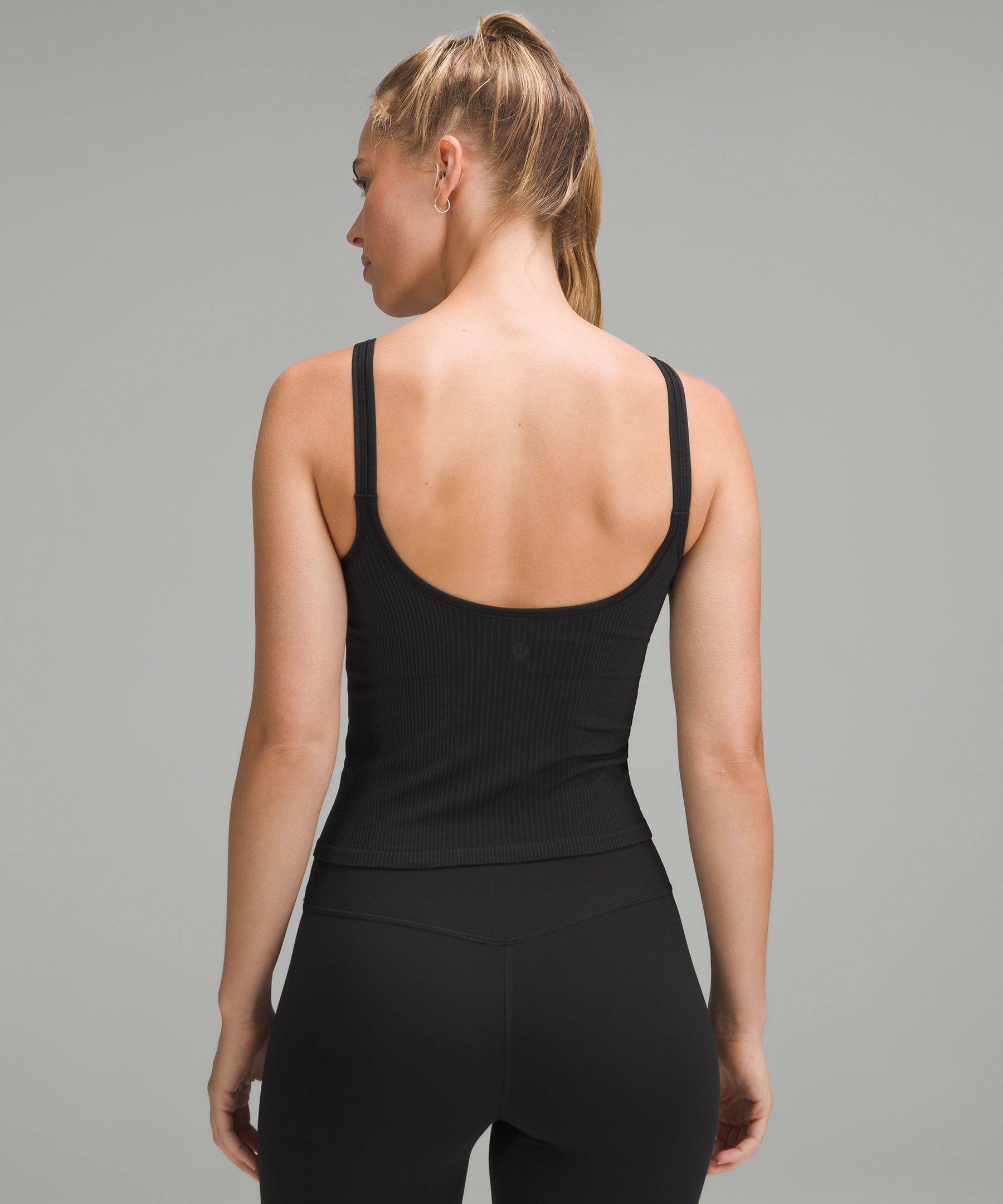 Ebb to Street Scoop-Neck Cropped Tank Top *Light Support, B/C Cup | Women's Sleeveless & Tops