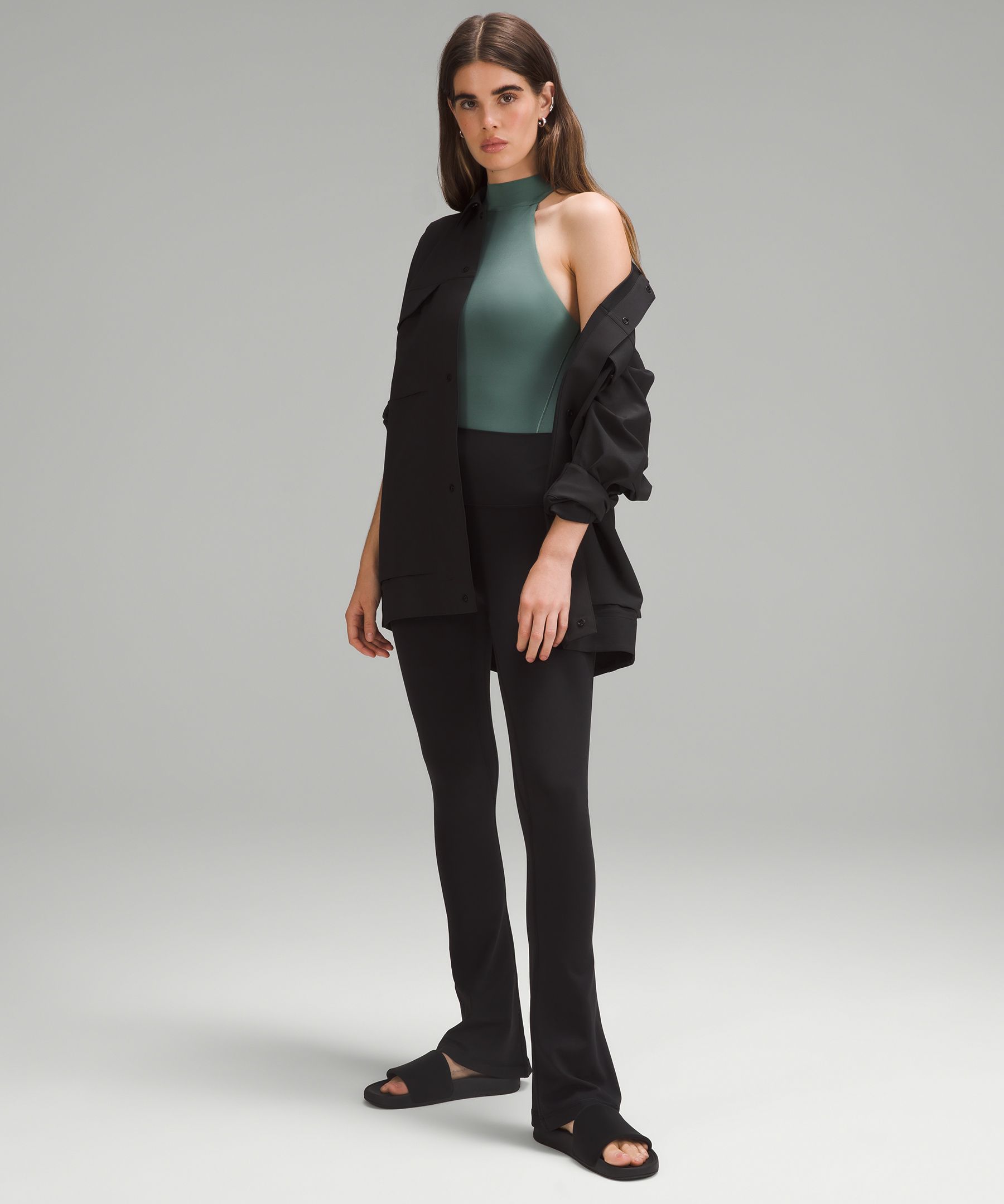 Wundermost Ultra-Soft Nulu High-Neck & Sleeveless Bodysuit ☁️ Linked o, bodysuit