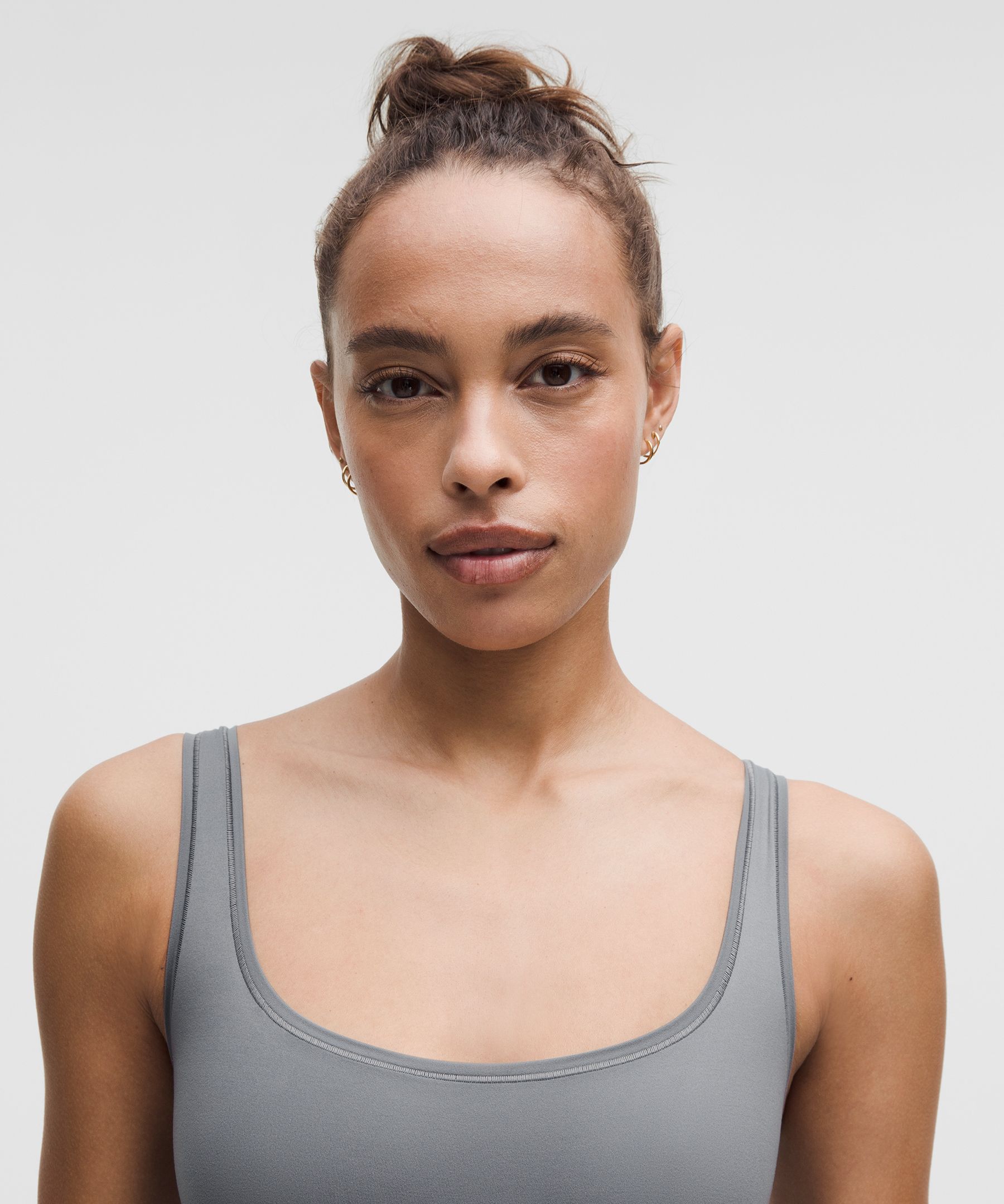 Wundermost Ultra-Soft Nulu Square-Neck Sleeveless Bodysuit