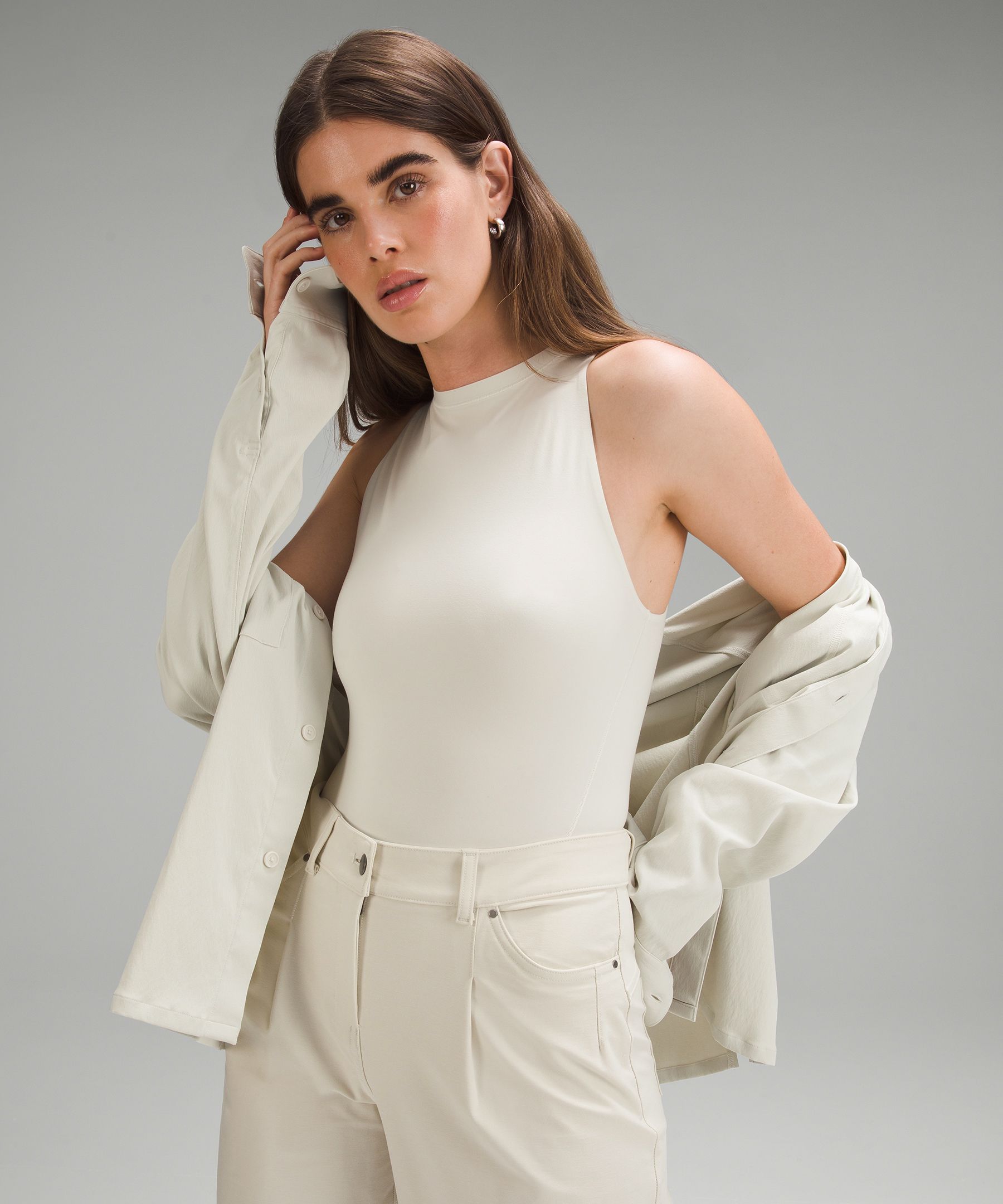 Wundermost Ultra-Soft Nulu High-Neck & Sleeveless Bodysuit ☁️ Linked o, bodysuit