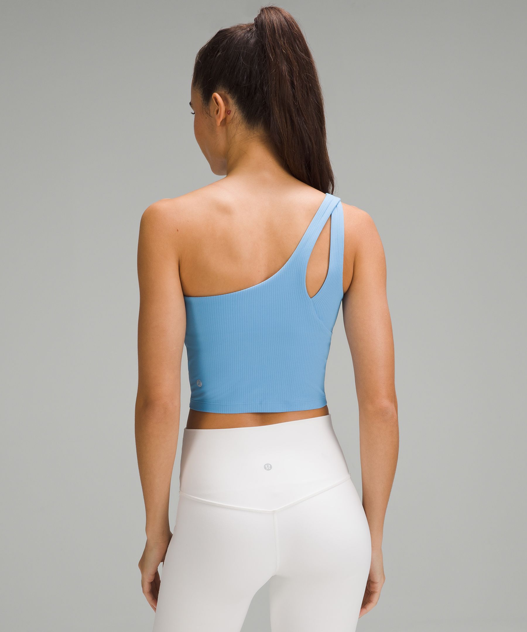 Lululemon Ribbed Nulu Asymmetrical Yoga Tank Top