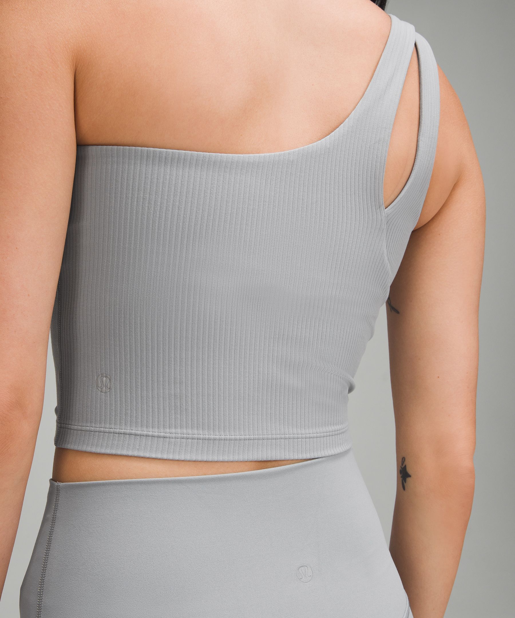 A FEW WAYS TO WEAR THE RIBBED NULU ASYMMETRICAL YOGA TANK IN BONE