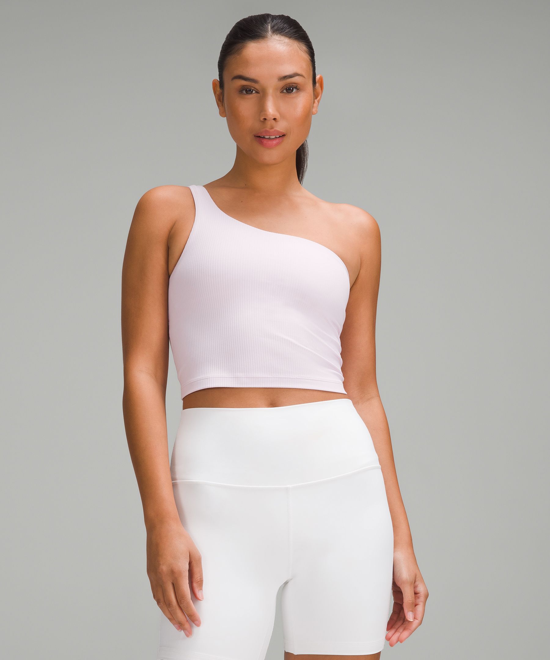 Lululemon + Ribbed Nulu Asymmetrical Yoga Tank Top