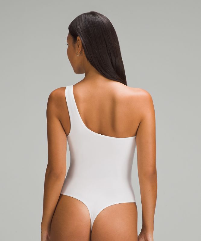 Wundermost Ultra-Soft Nulu Asymmetrical Bodysuit