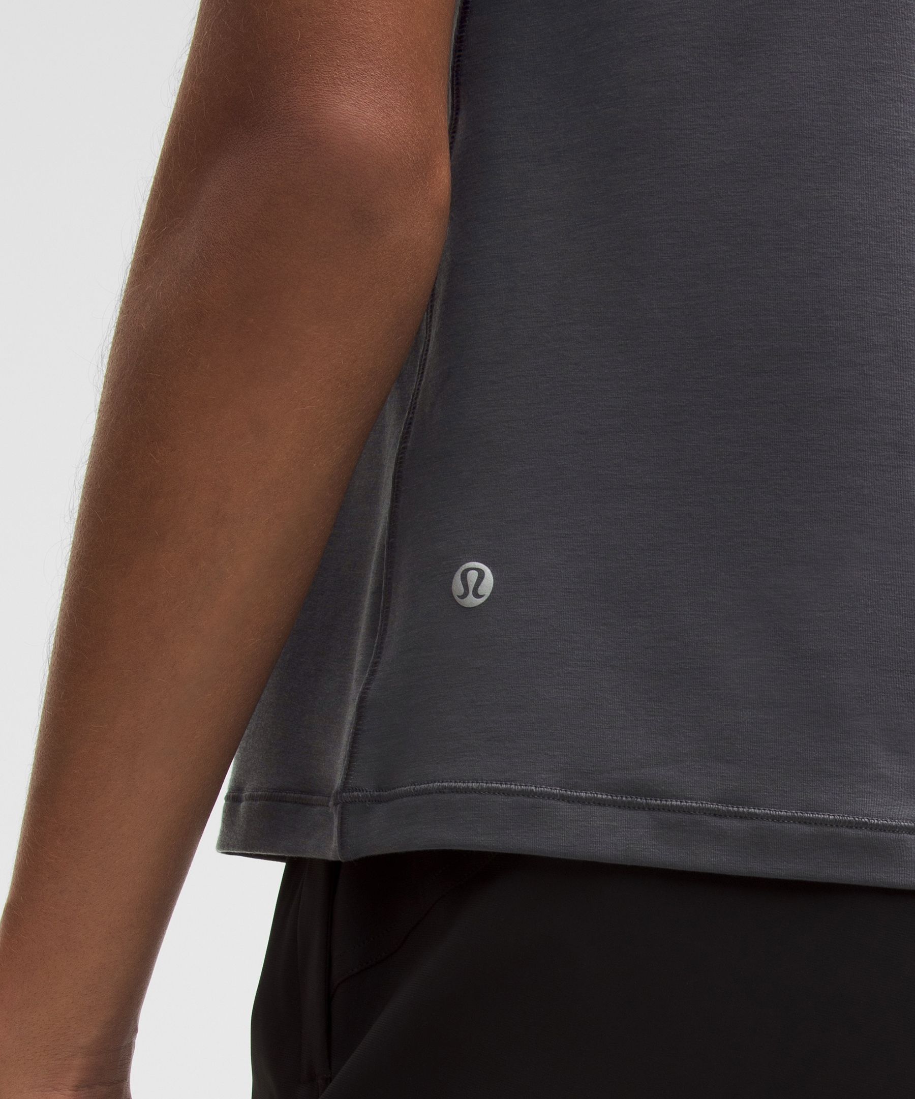 Lululemon Jersey Training Tank Top In Gray