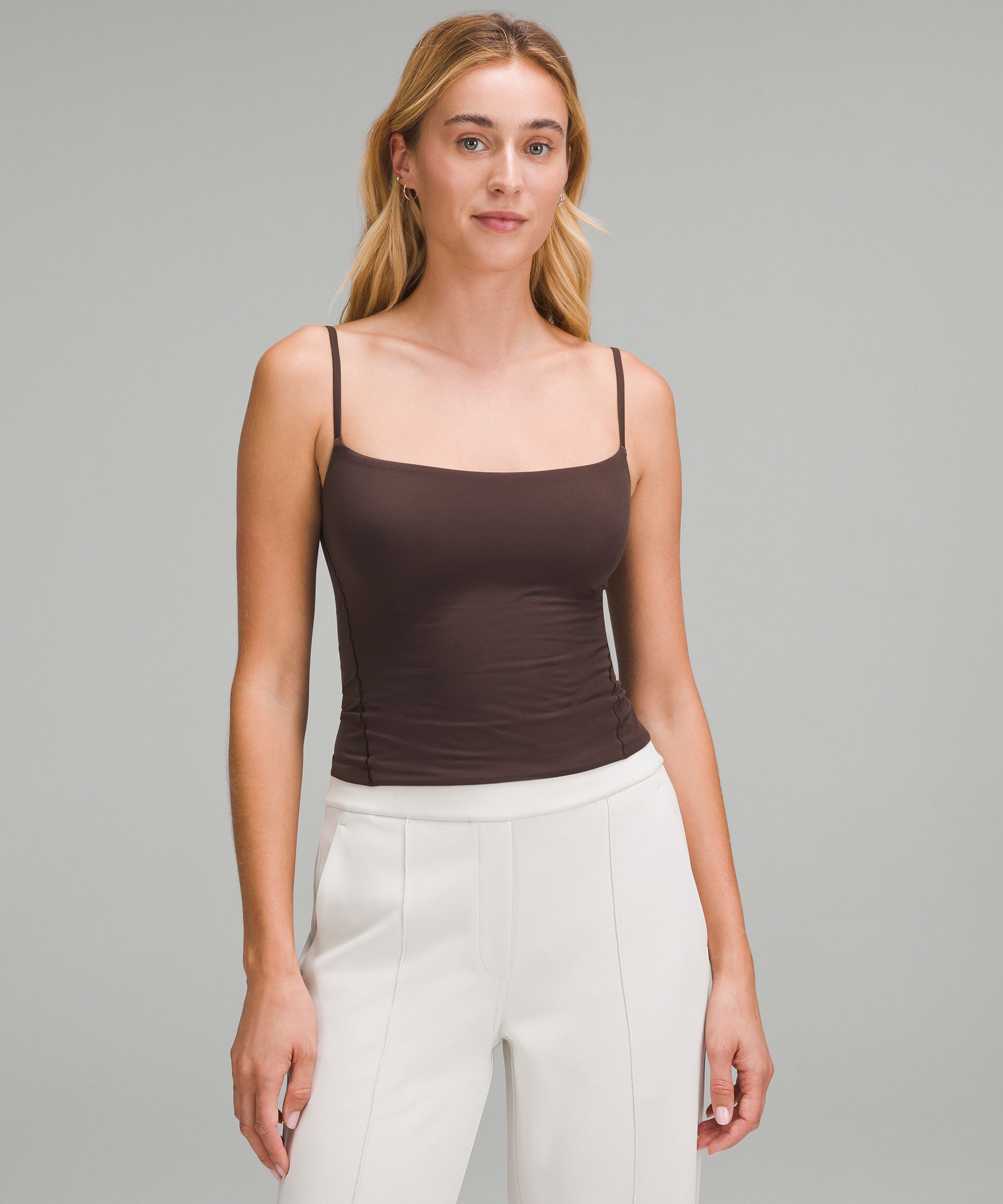 Wundermost Ultra-Soft Nulu Spaghetti-Strap Cami Tank Top