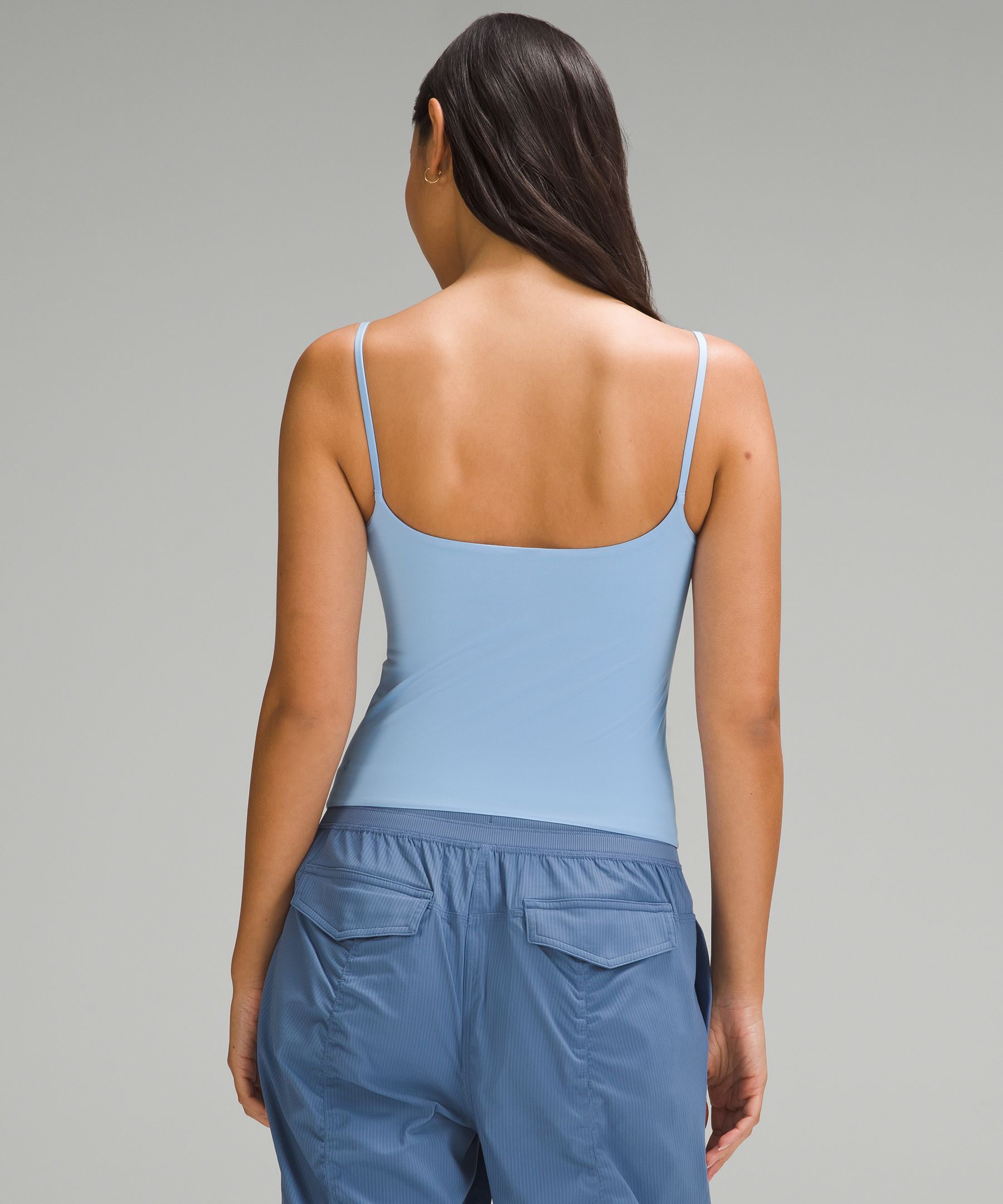 Shop Lululemon Wundermost Ultra-soft Nulu Spaghetti-strap Cami Tank Top