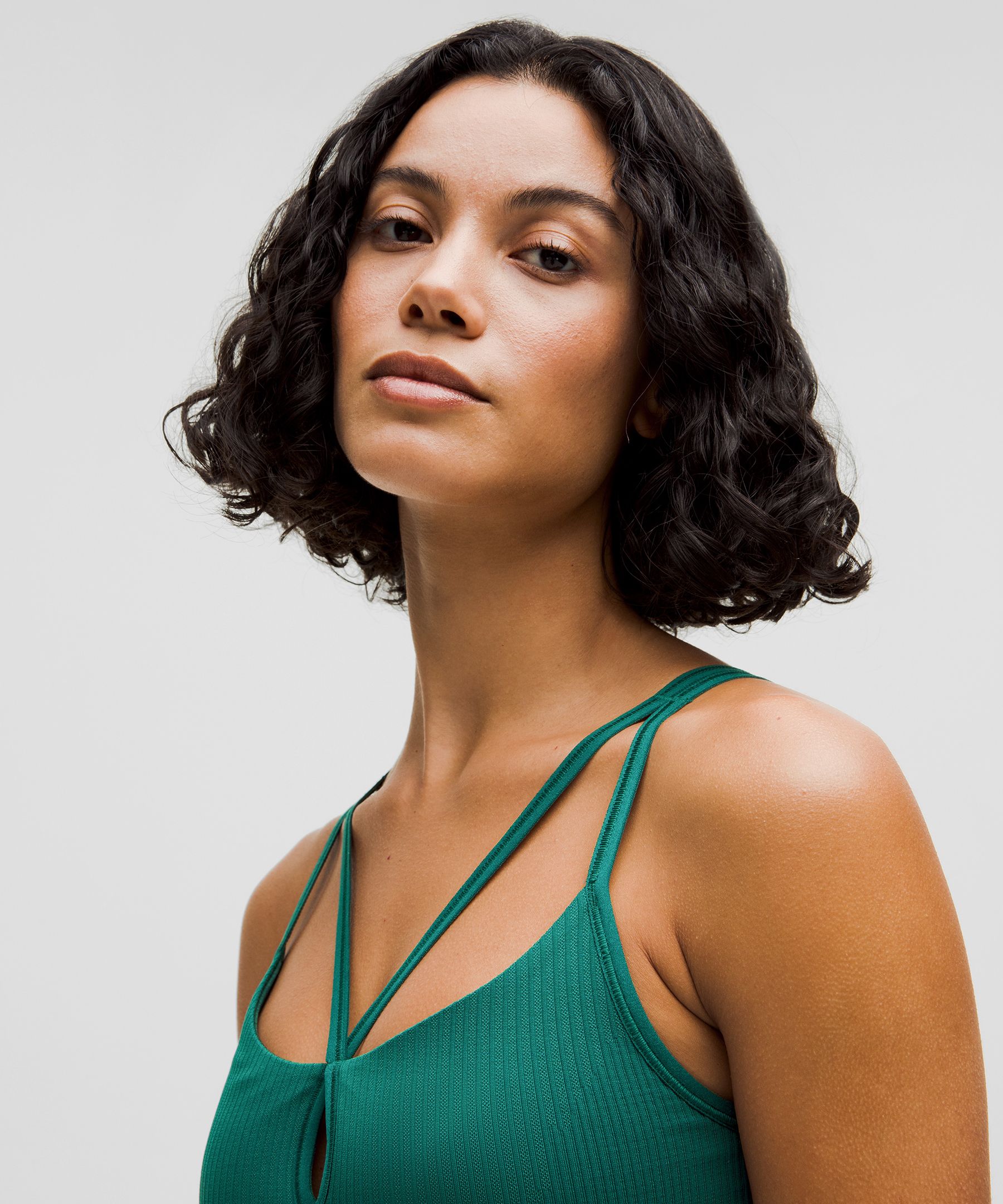 Lululemon Ebb To Street Strappy Tank Top Light Support, B/c Cup