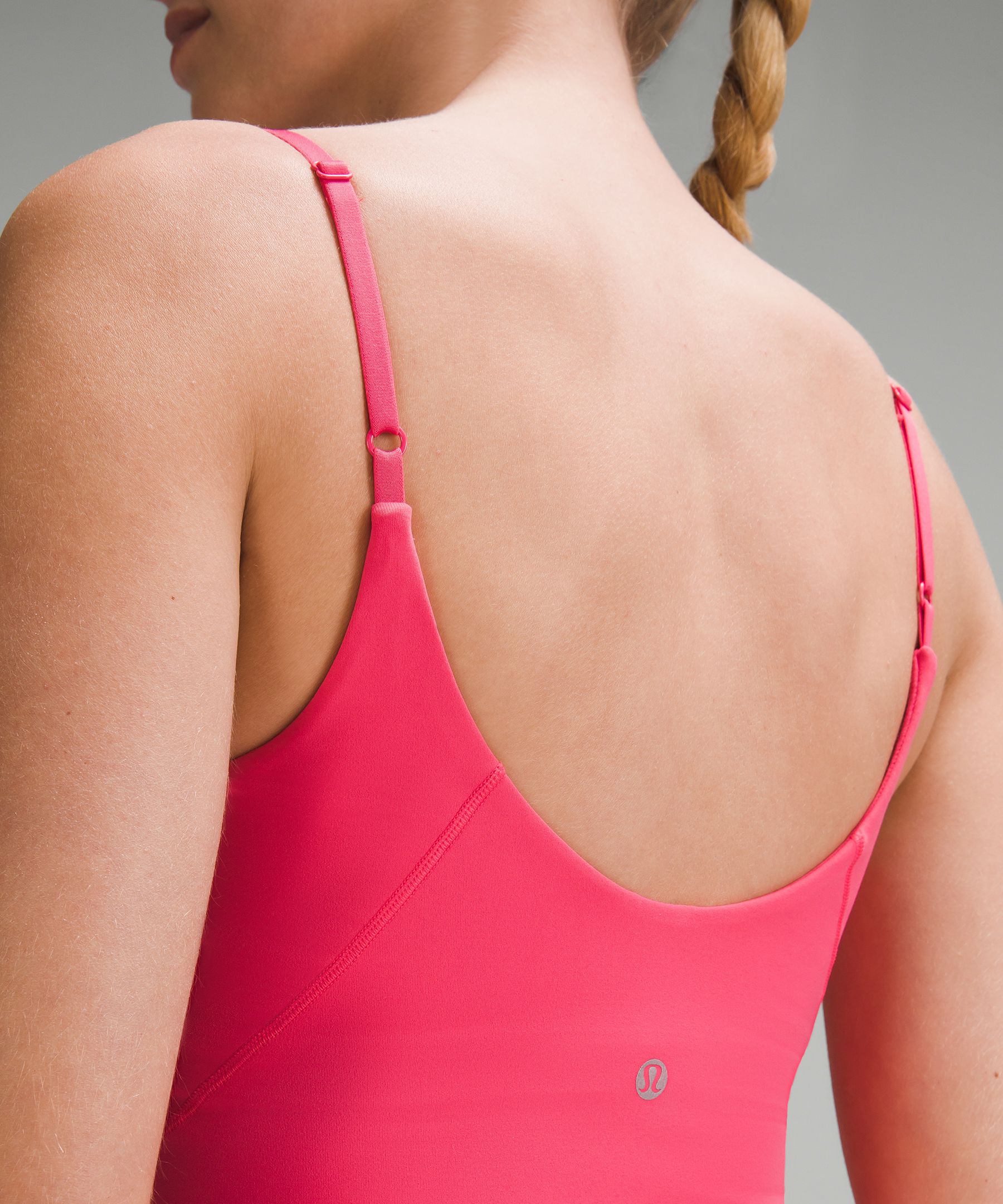 Shop Lululemon Align™ Cropped Cami Tank Top A/b Cup