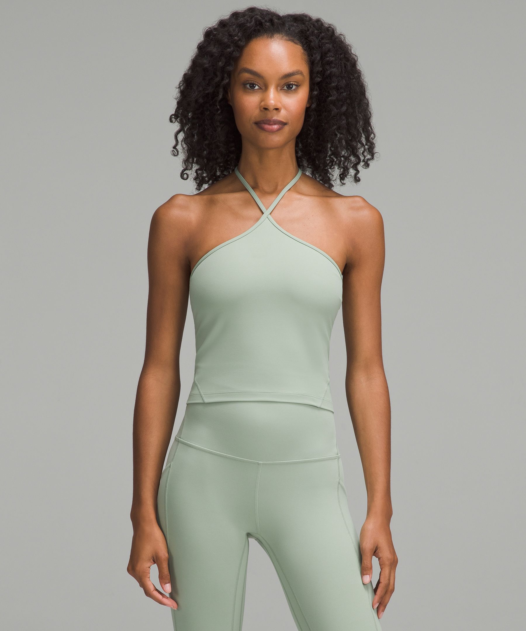 Lululemon Align™ T-strap Tank Top Light Support, A/b Cup In Green