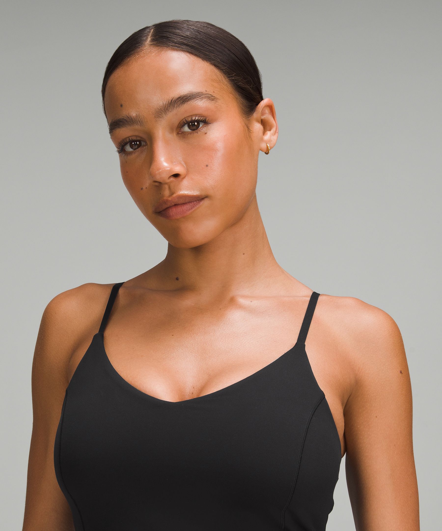 Shop Lululemon Align™ Cropped Cami Tank Top C/d Cup