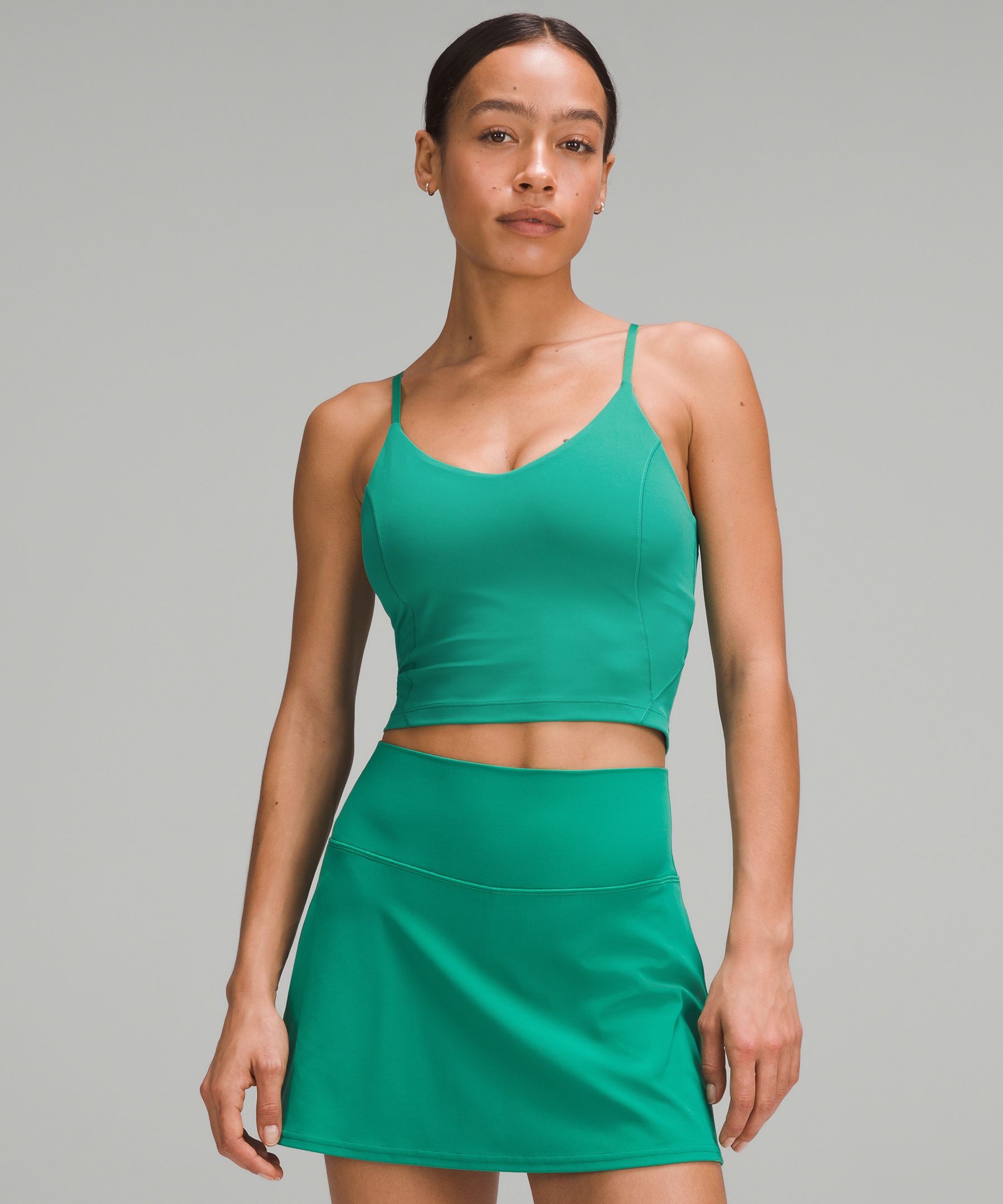 Lululemon Align™ Cropped Cami Tank Top C/d Cup In Green