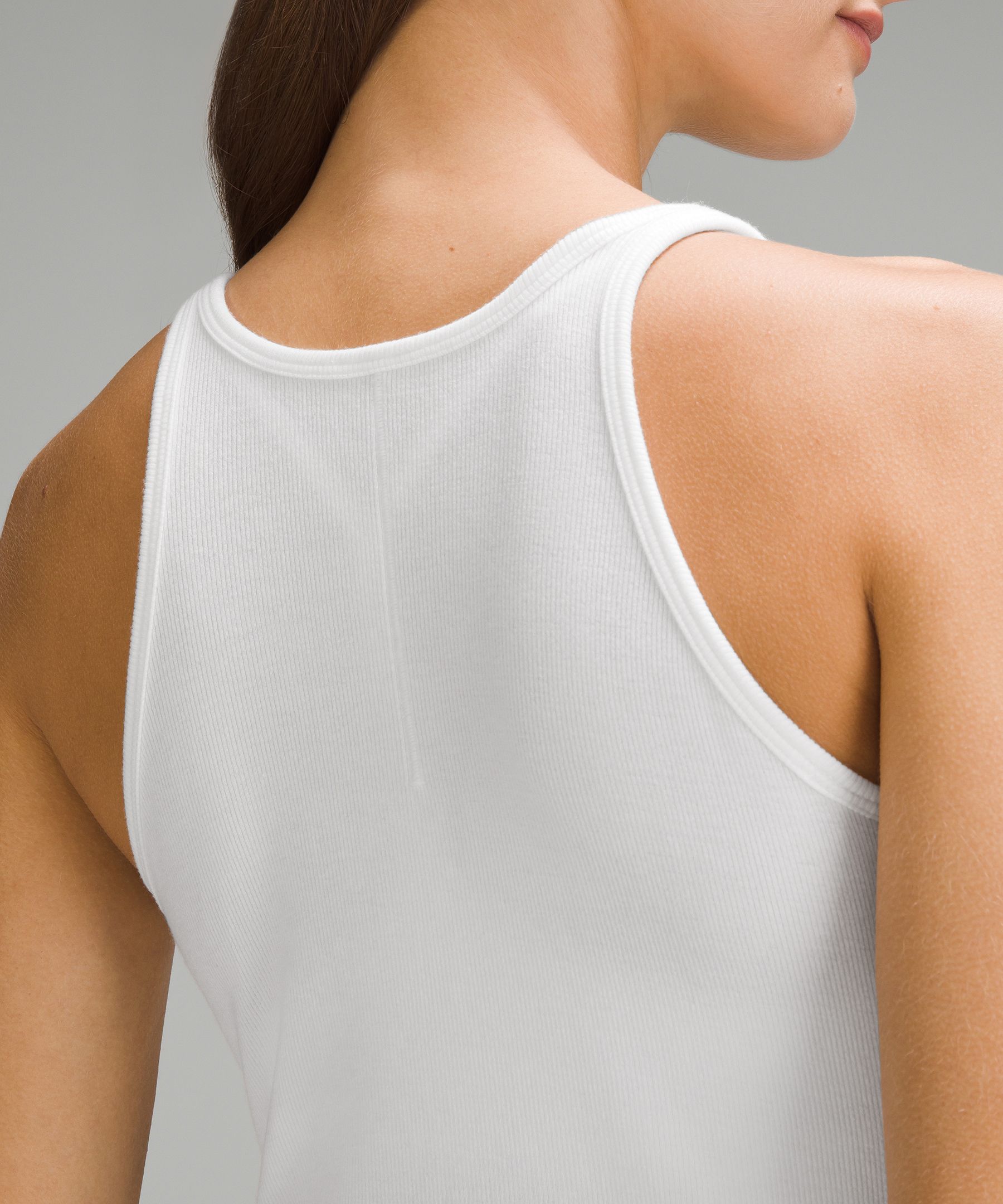 Thin strap racerback outlet tank top