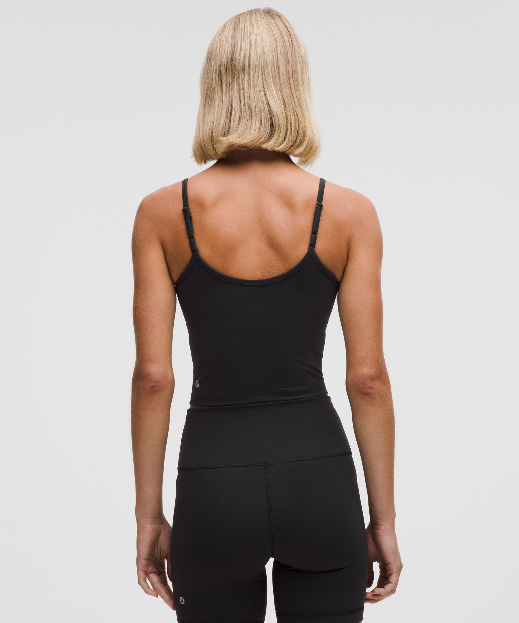 Wunder Train U-Neck Strappy Ribbed Tank Top *Light Support, A/B Cup | Women's Sleeveless & Tops