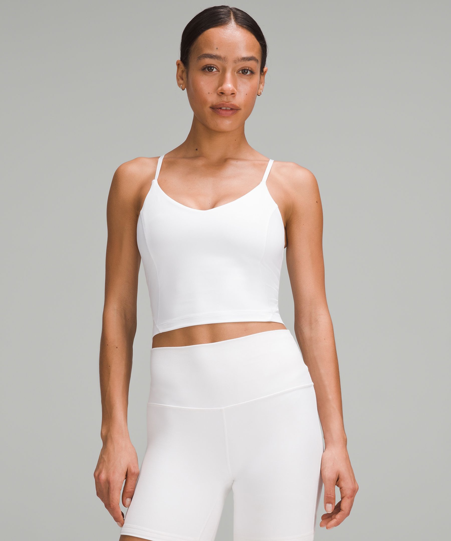 Lululemon Align™ Cropped Cami Tank Top C/d Cup In White
