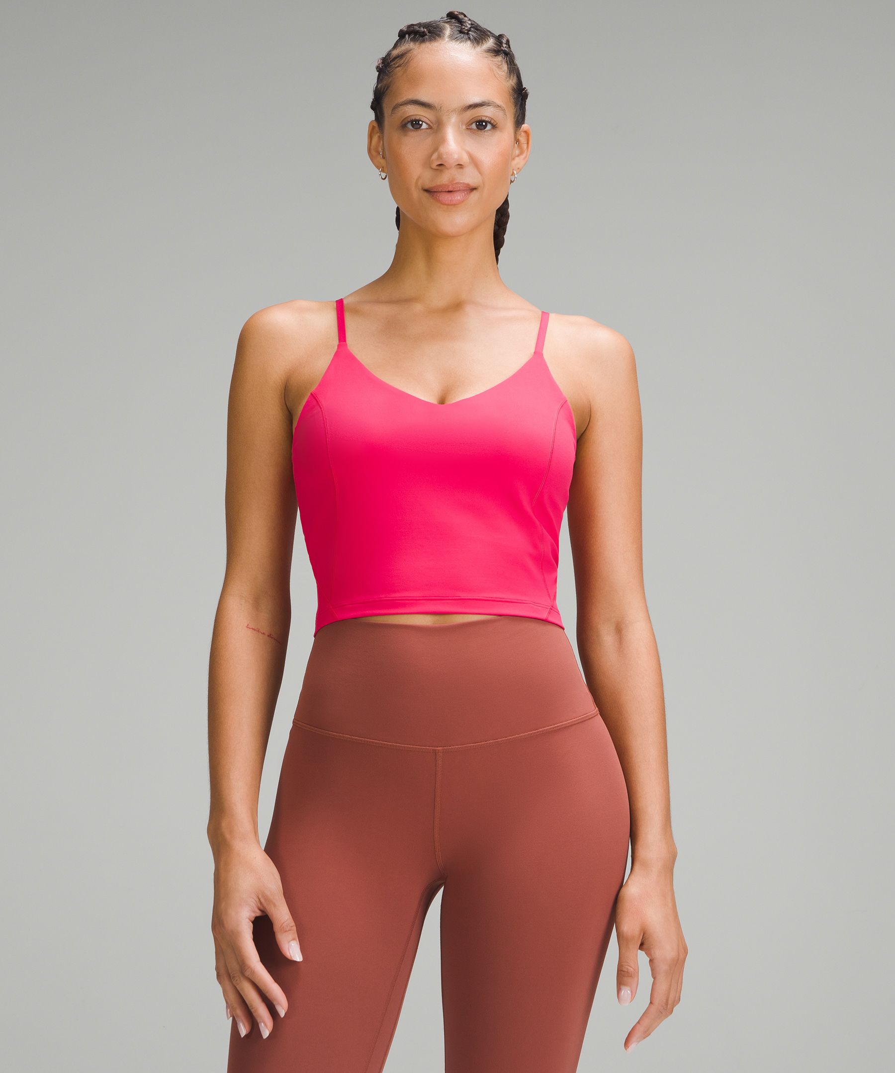 Lululemon Align™ Cropped Cami Tank Top Light Support, C/D Cup