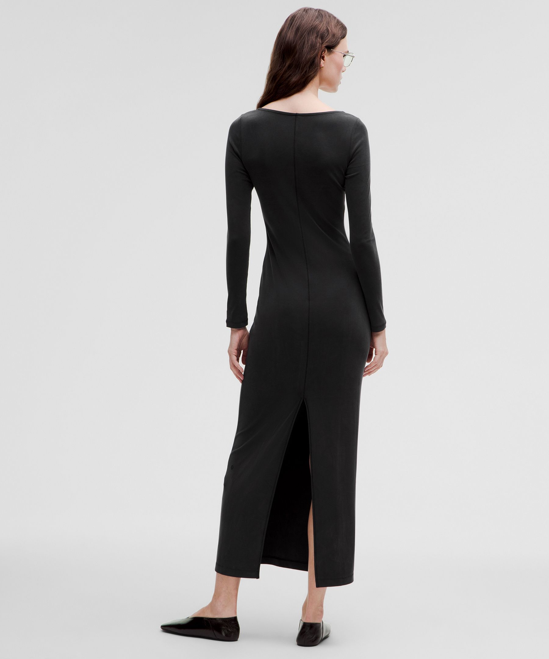 Drapey Softstreme Long-Sleeve Maxi Dress | Women's Dresses