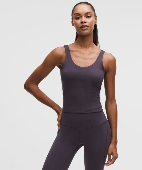 Женский топ Lululemon Glow Up со средней поддержкой