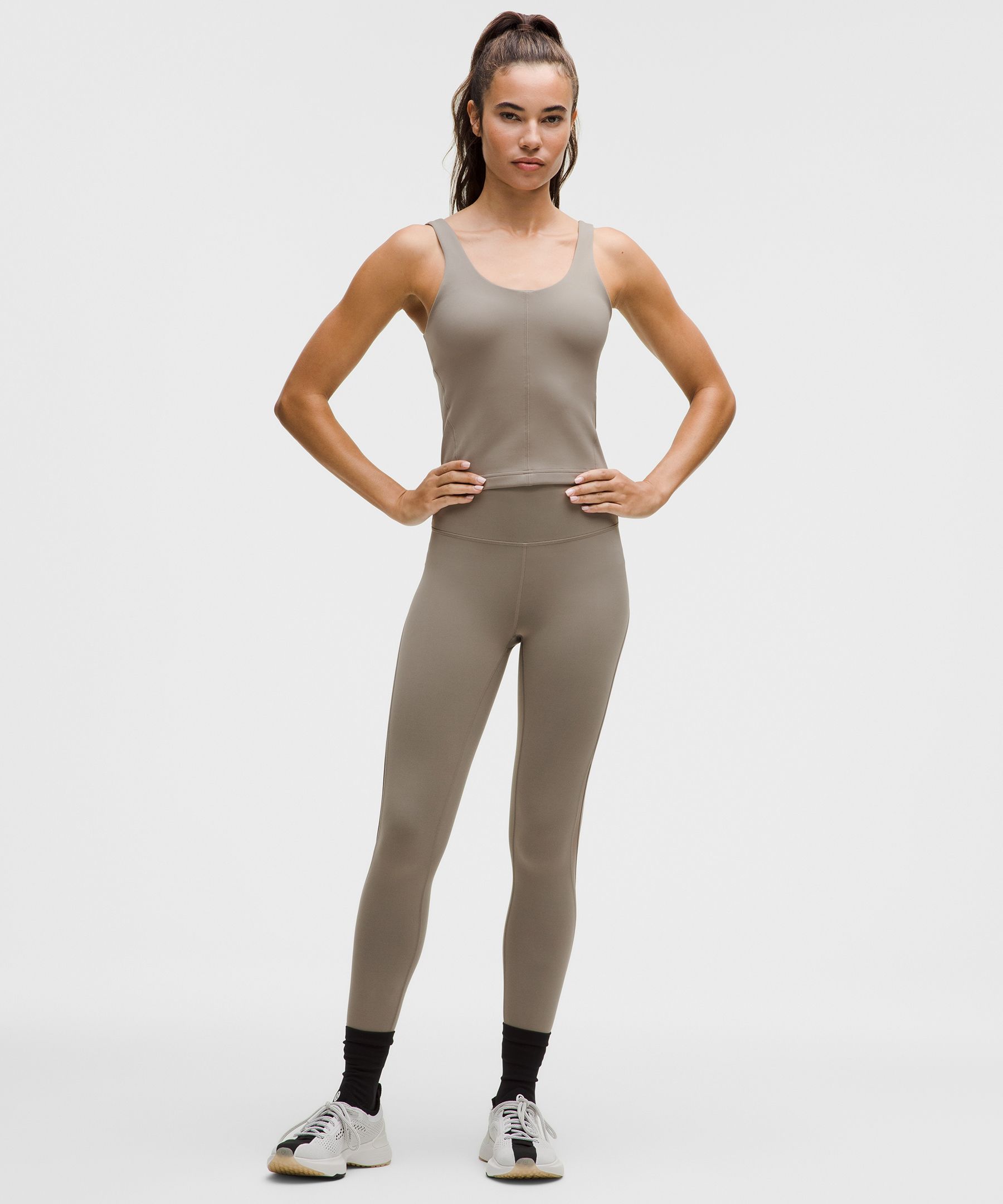 Lululemon Glow Up™ Tank Top In Gray