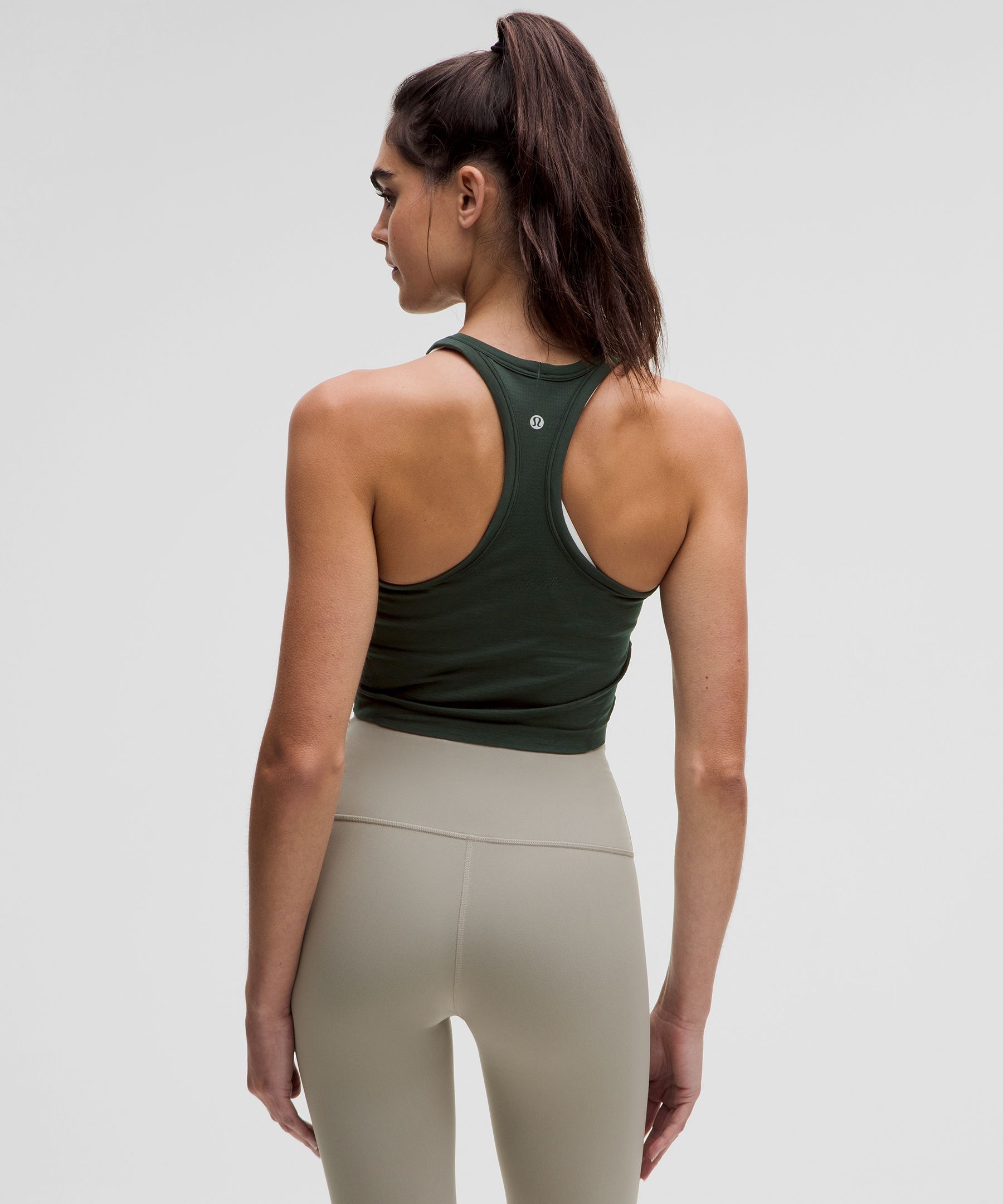 Lululemon Swiftly Tech Cropped Racerback Tank Top 2.0