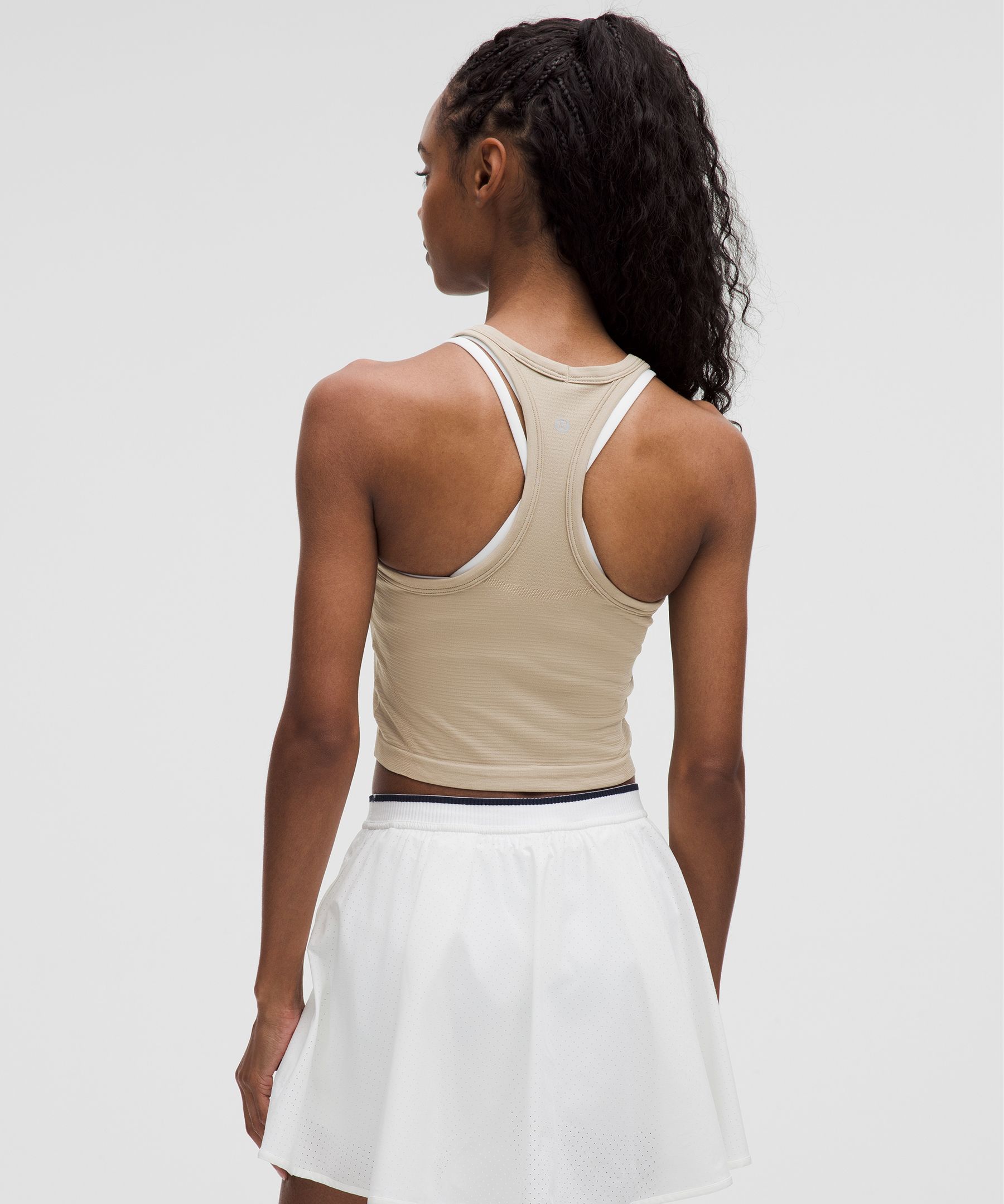 Lululemon Swiftly Tech Cropped Racerback Tank Top 2.0