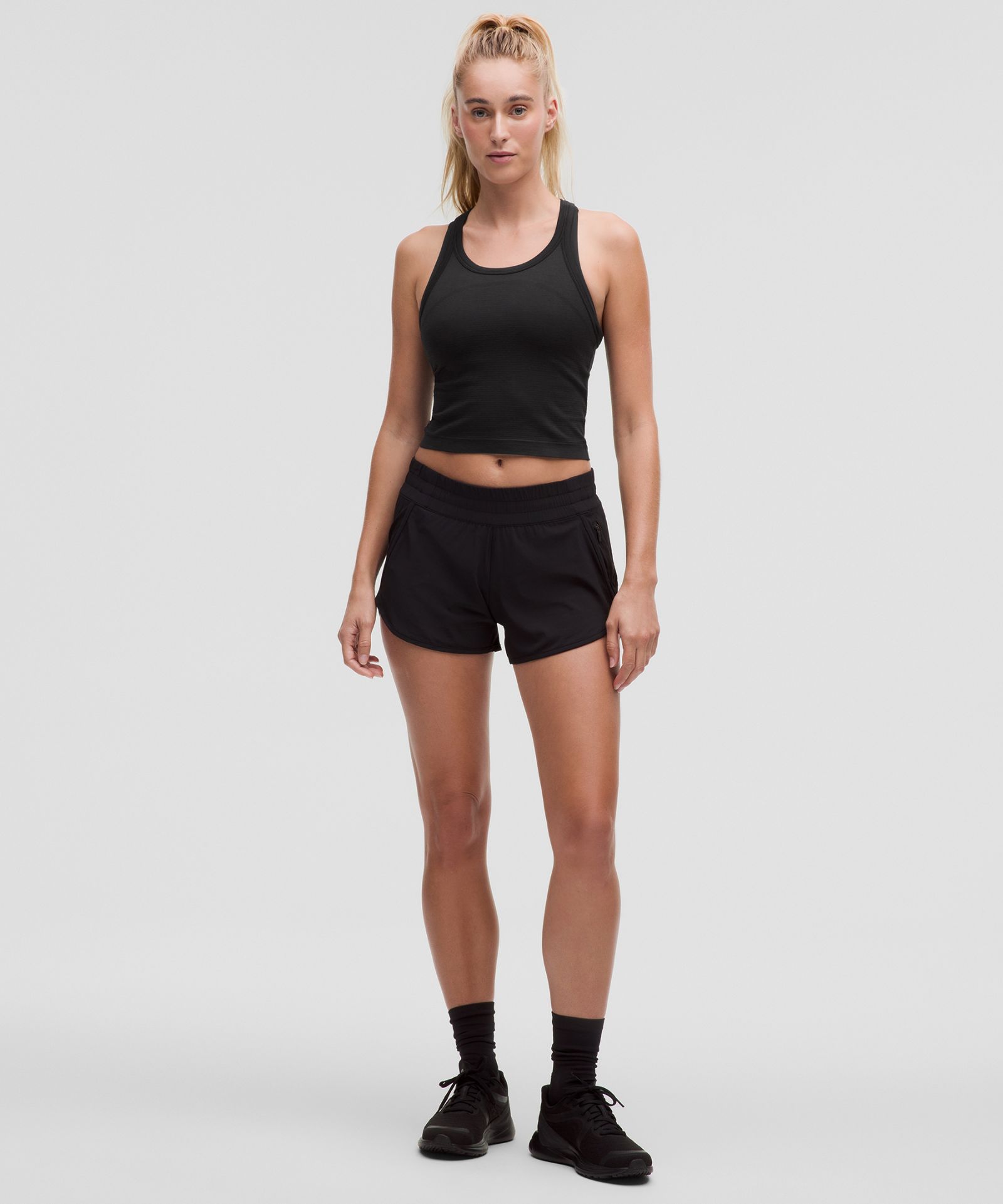 Женский укороченный топ Lululemon Swiftly Tech Racerback 2.0 — фото 2