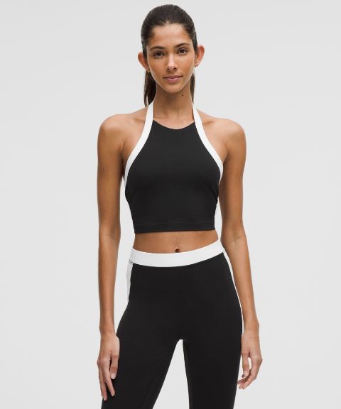 Lululemon Nulu Cropped Halter Tank Top *Light Support, A/B Cup
