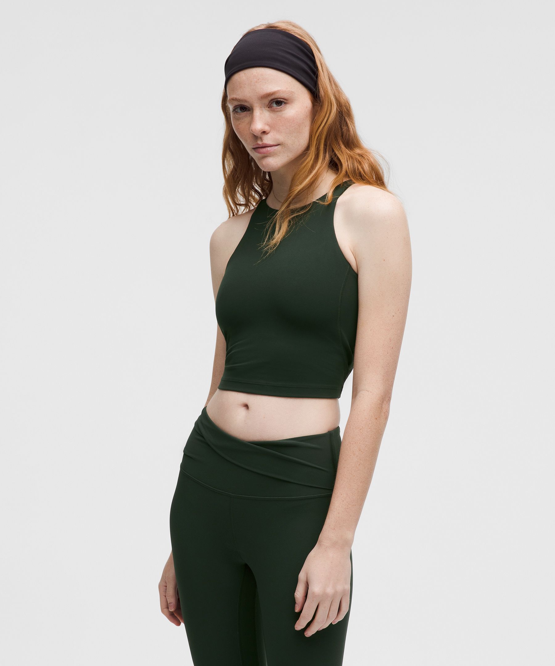 Lululemon Align™ Twist-Back Tank Top Light Support, C/D - Green