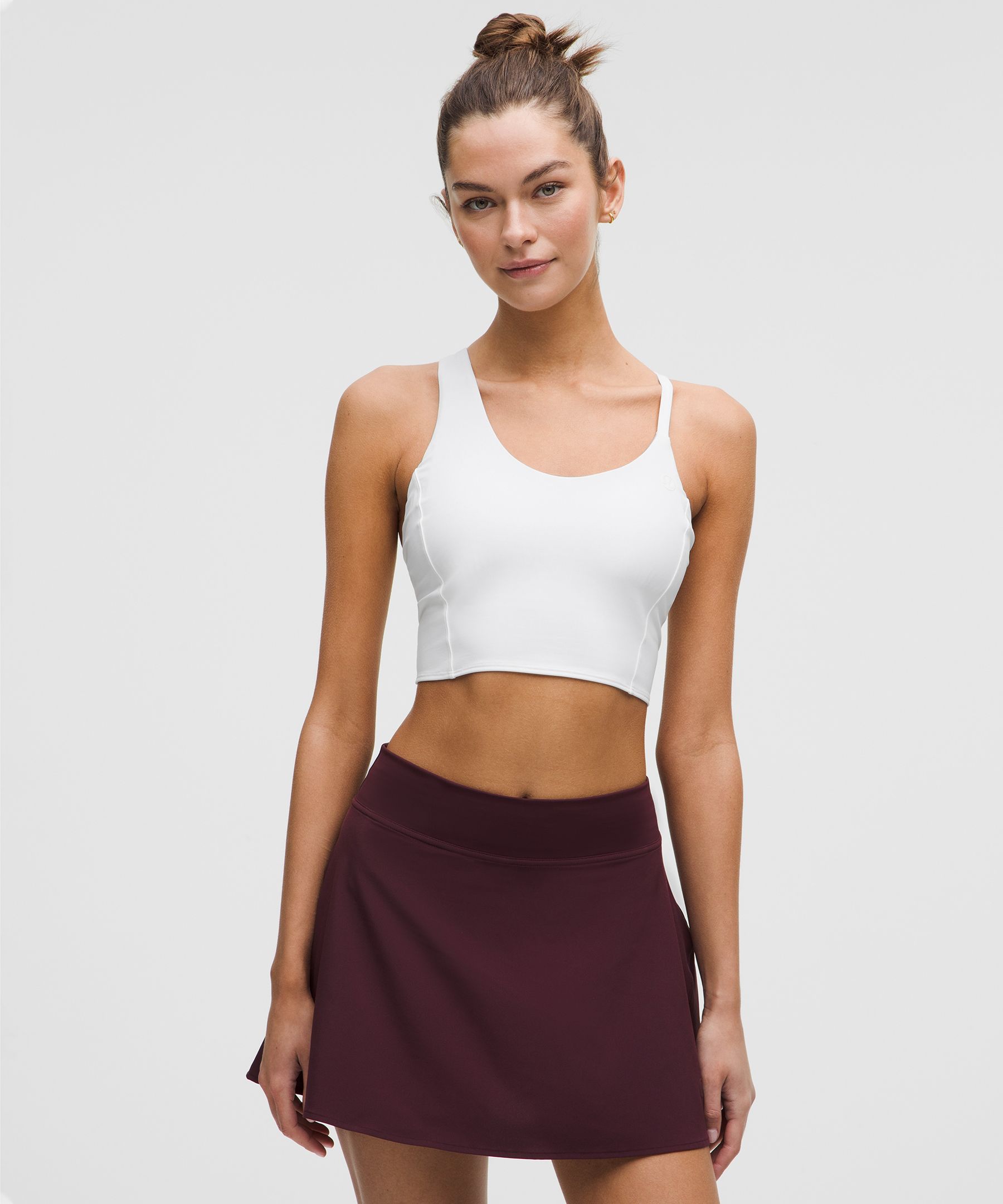 Asymmetrical Strap Cropped Tank Top 