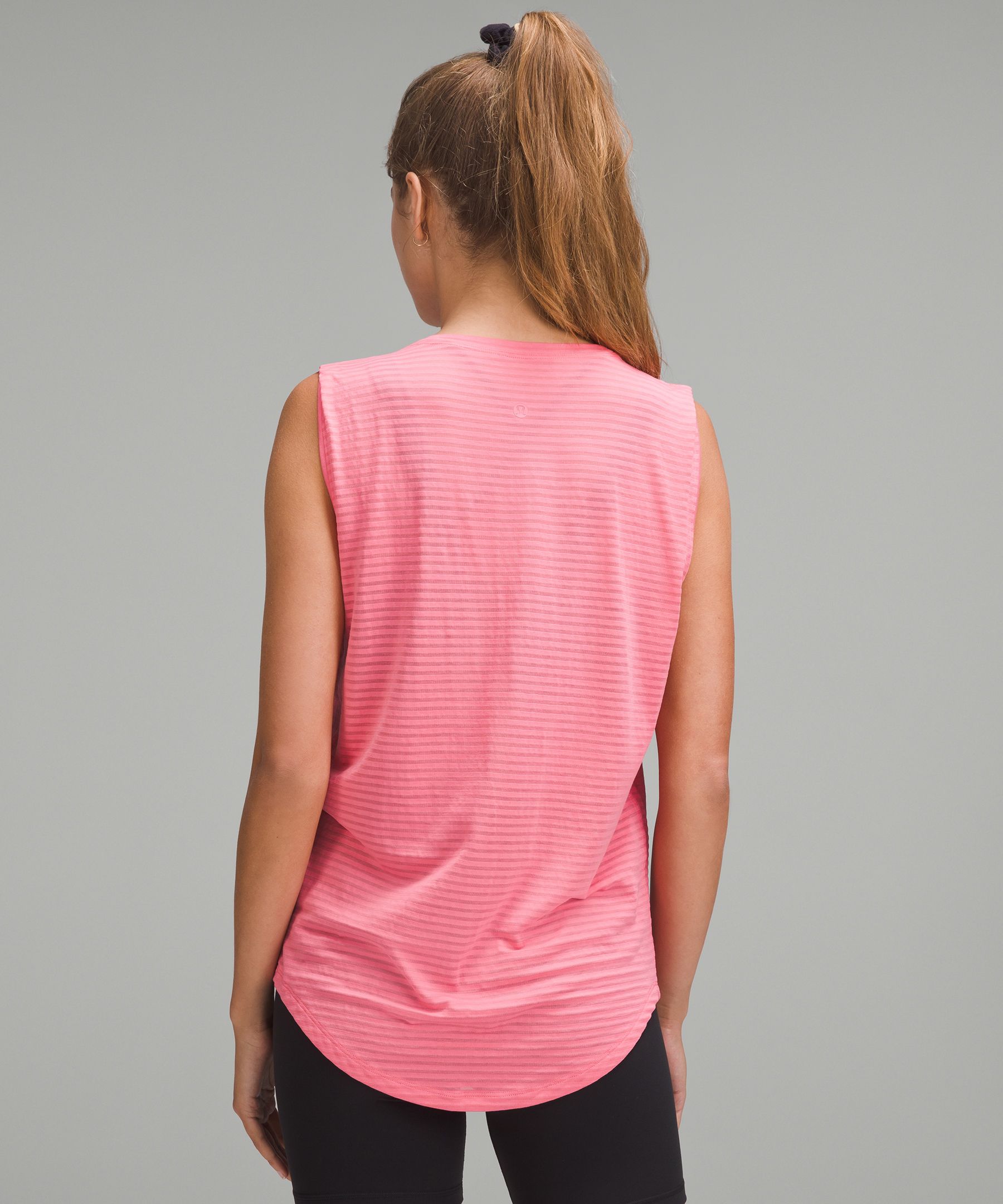 Brunswick Muscle Tank *Sheer Stripe | Women's Sleeveless & Tops