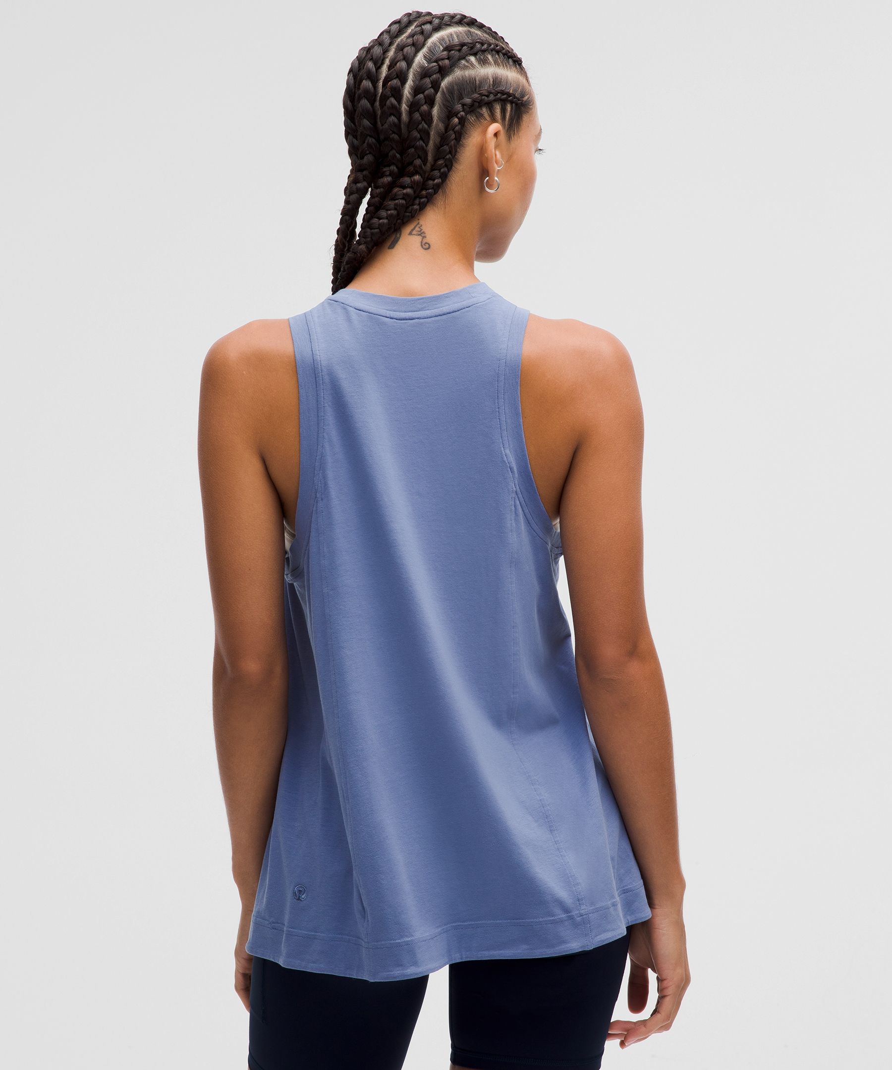 Thumbnail of Long Cotton Crewneck Tank Top