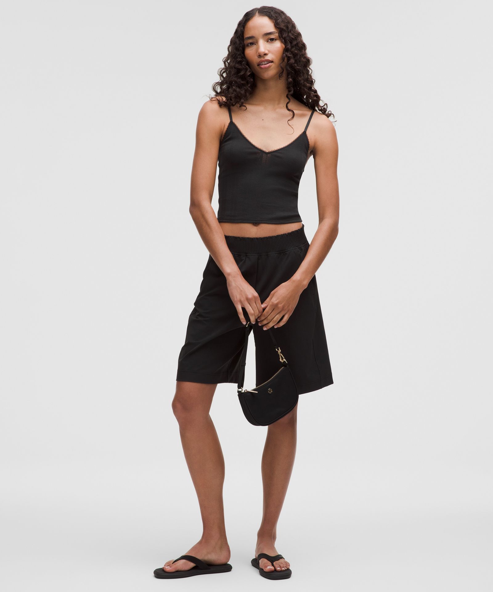 Lululemon Cotton Pointelle Cropped Cami Tank Top — фото 3