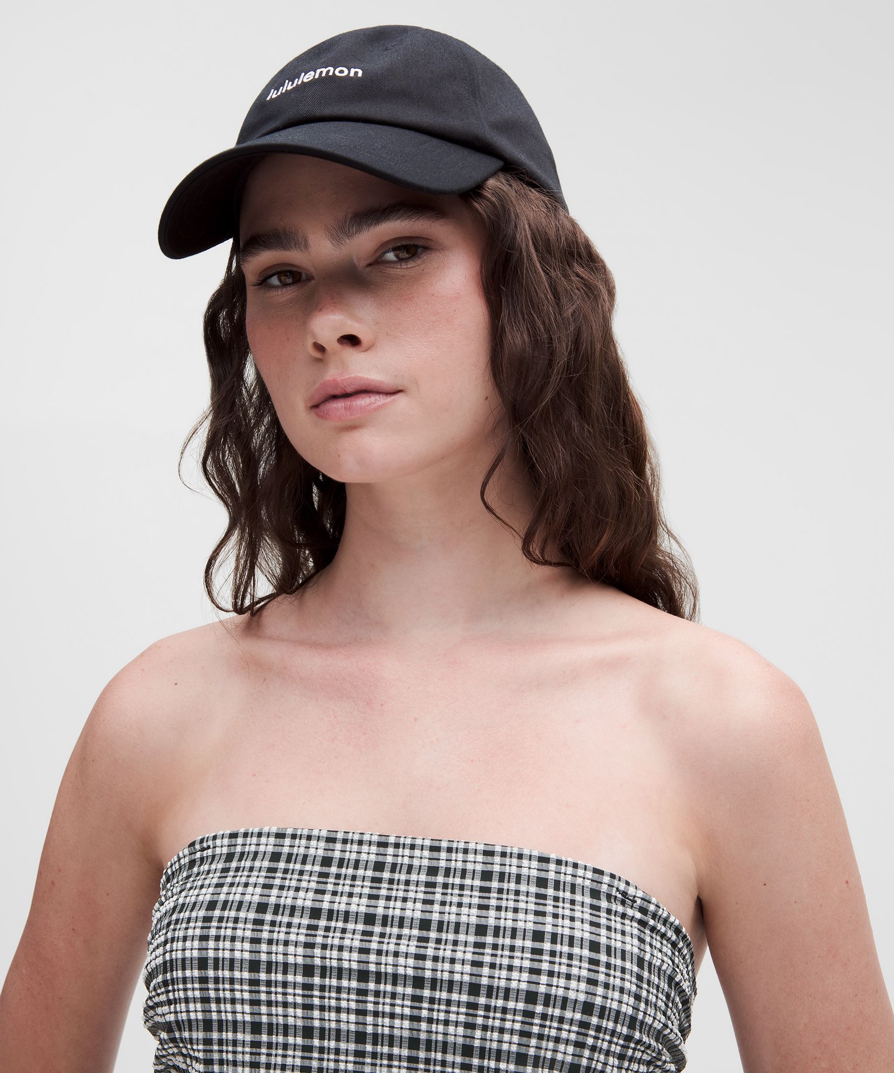 Lululemon Seersucker Check Strappy Tank Top