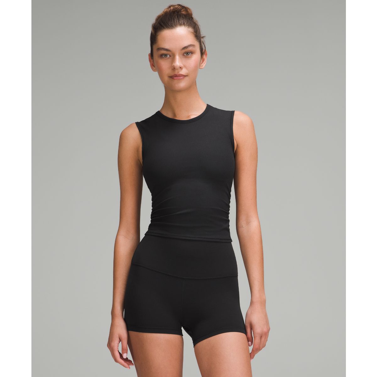 All It Takes Back-Twist Ribbed Tank Top