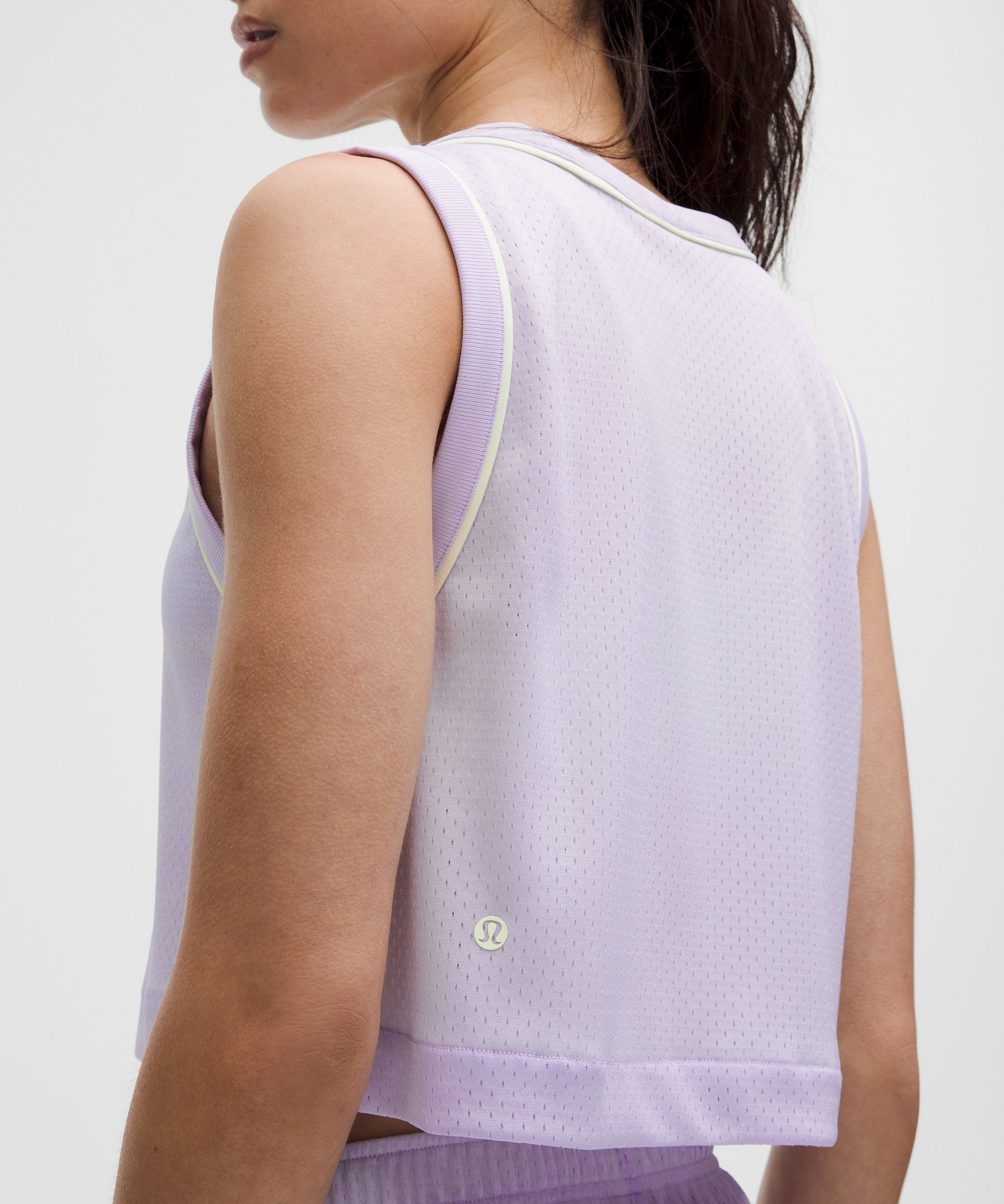 Double-Layered Mesh Reversible Tank Top