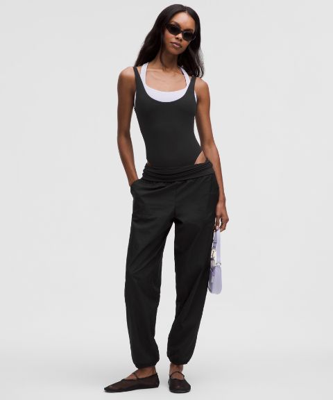 Lululemon Wundermost Ultra-Soft Nulu Mesh Scoop-Back Sleeveless Thong Bodysuit