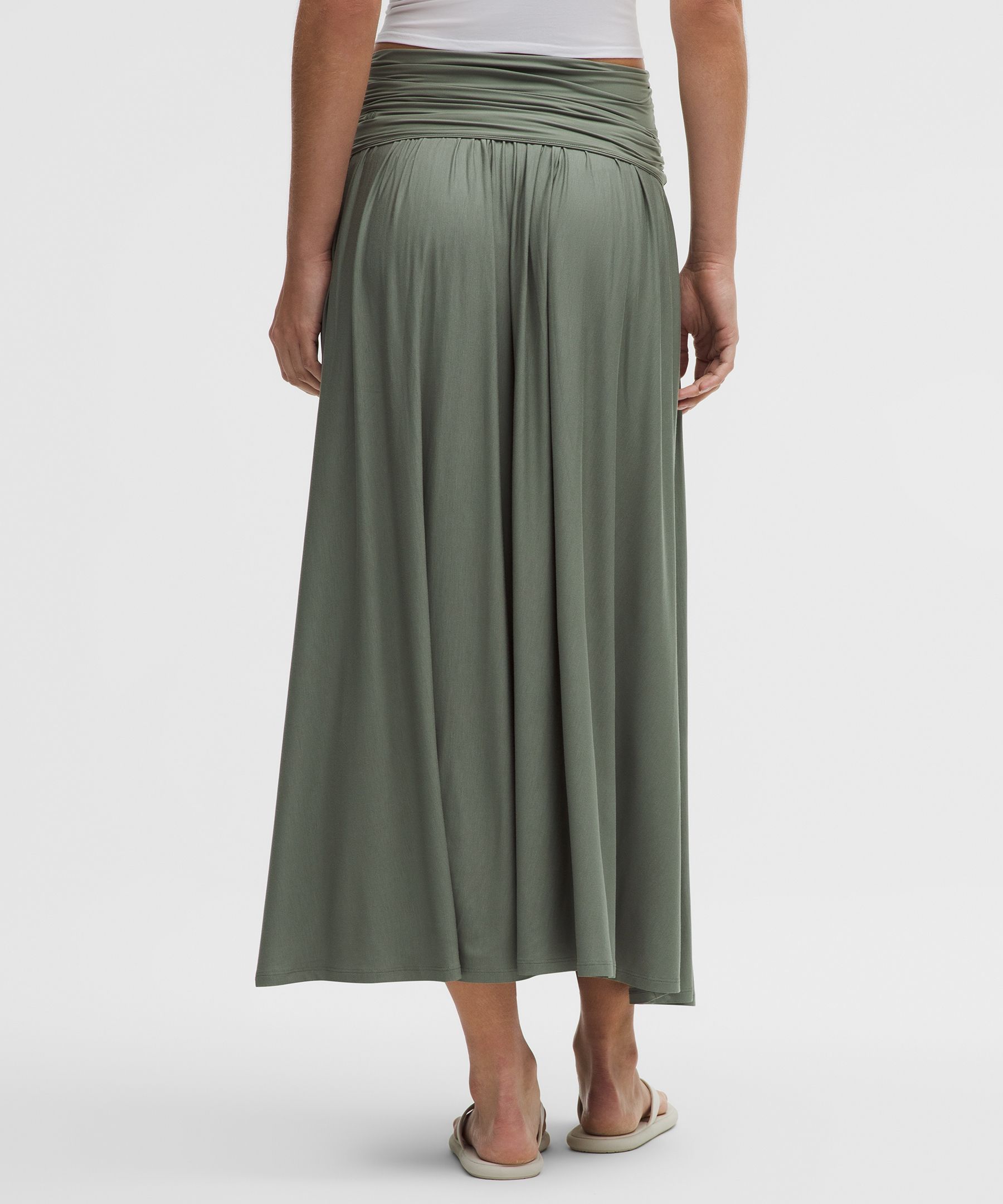 lululemon 2-in-1 Maxi Dress - Size S - Willow Leaf