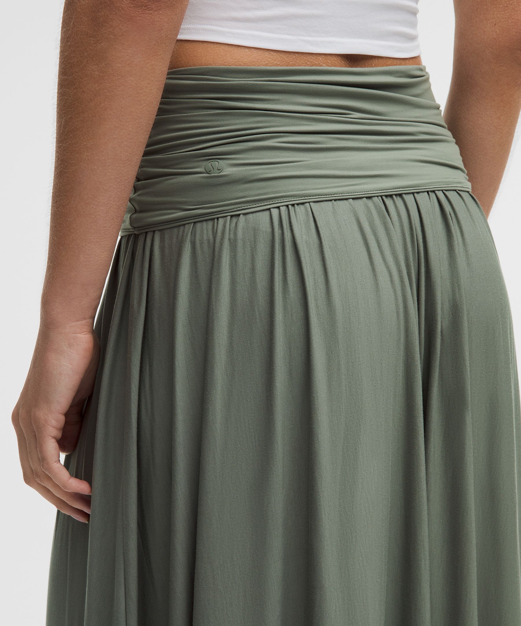 knee length dresses for ladies Lululemon Green Maxi Dress main image 1