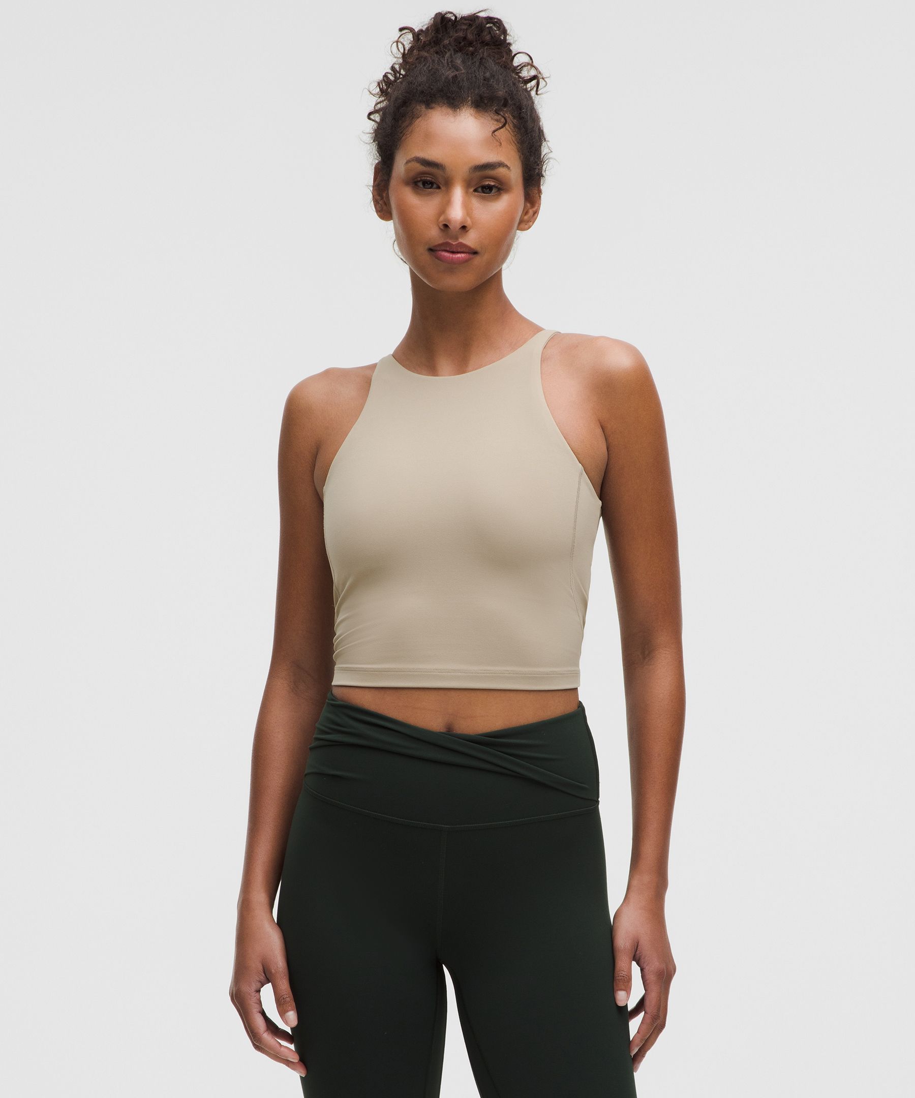 Lululemon Align™ Twist-Back Tank Top Light Support, C/D - Brown