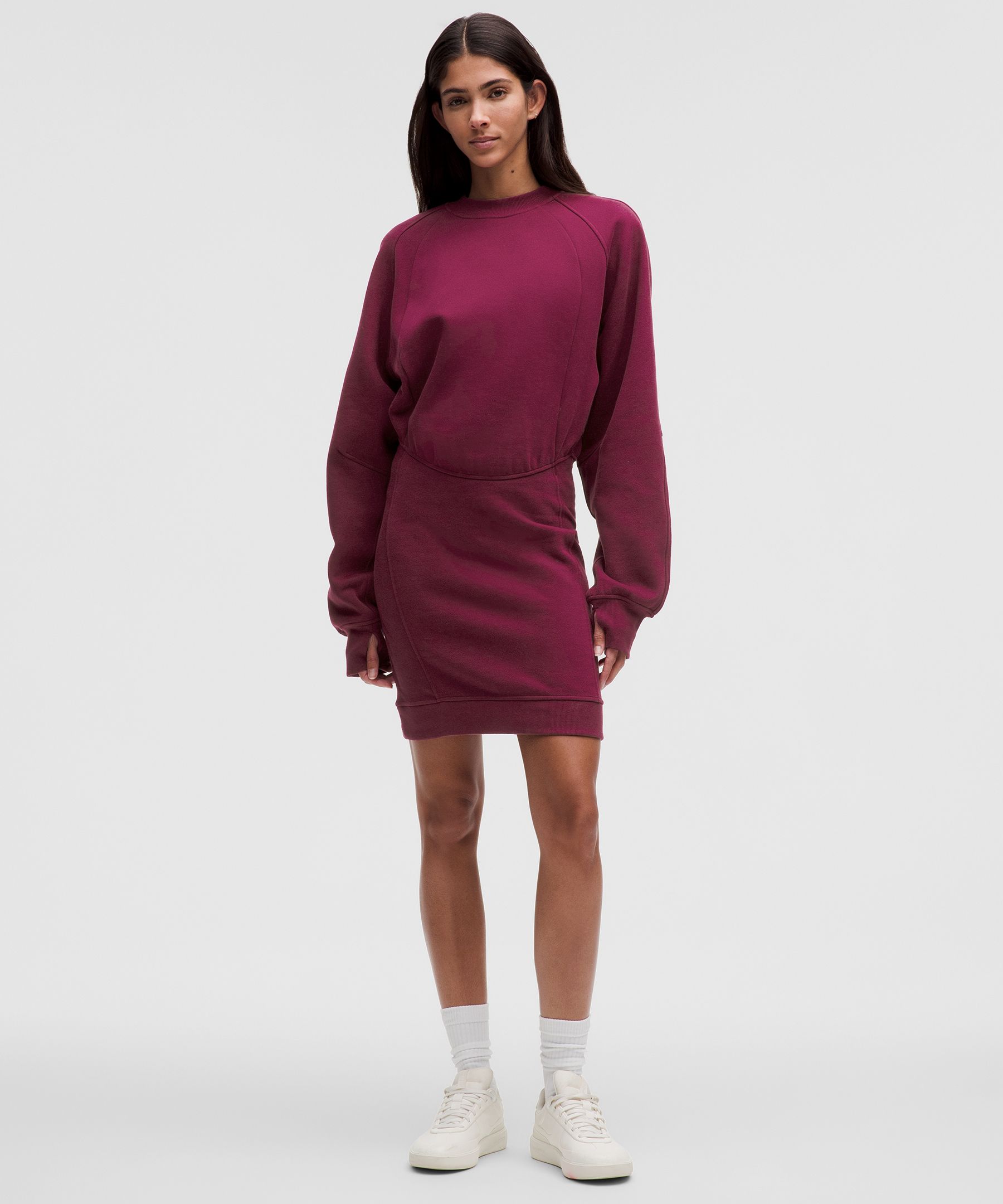 Scuba Long-Sleeve Dress