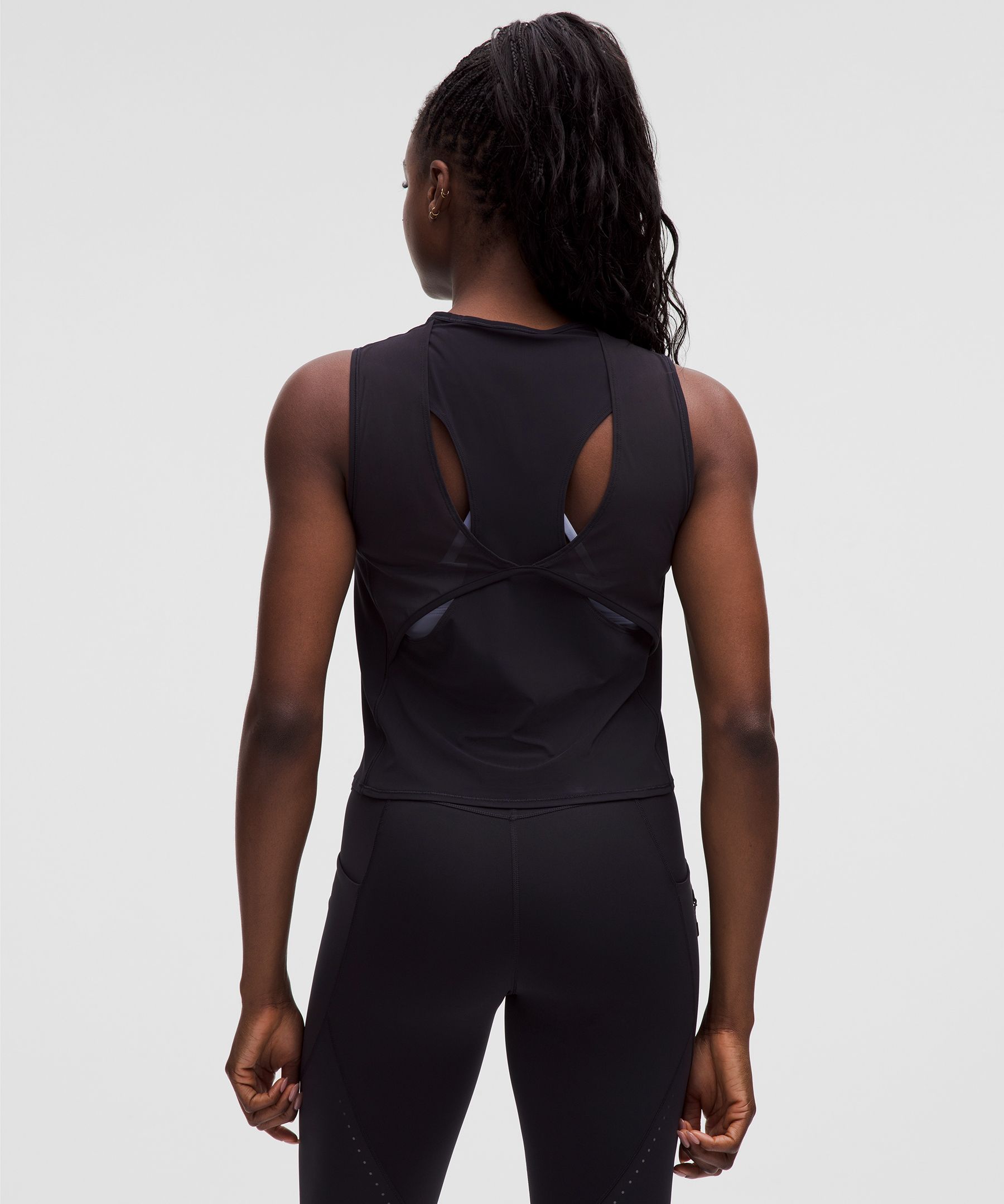 Lululemon Sculpt Cropped Cross-vent Tank Top