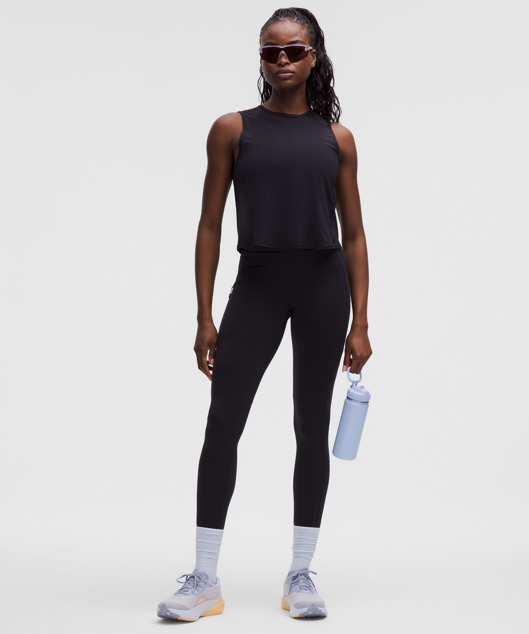Lululemon Sculpt Cropped Cross-vent Tank Top