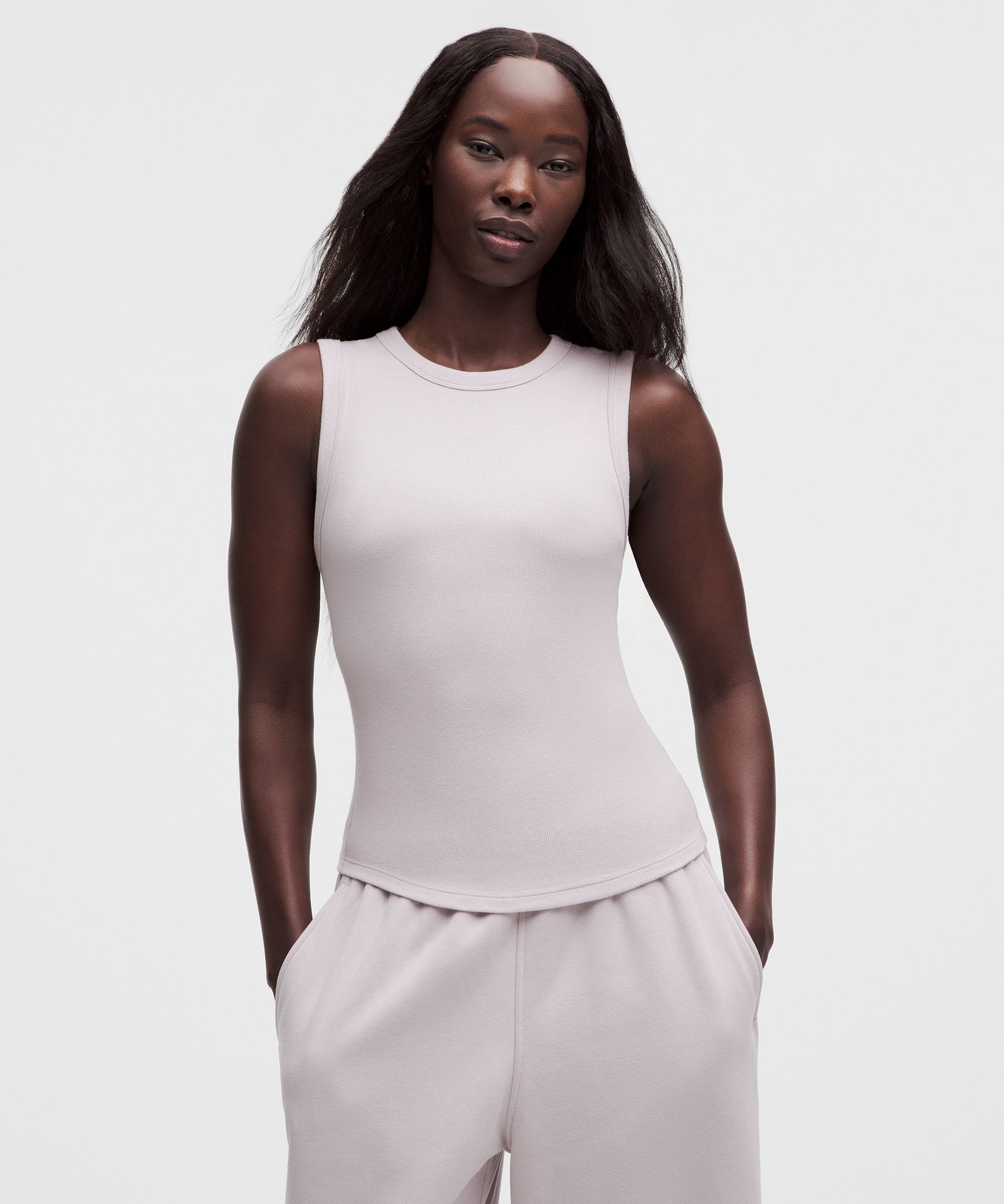 Hold Tight Crewneck Tank Top *Waist Length